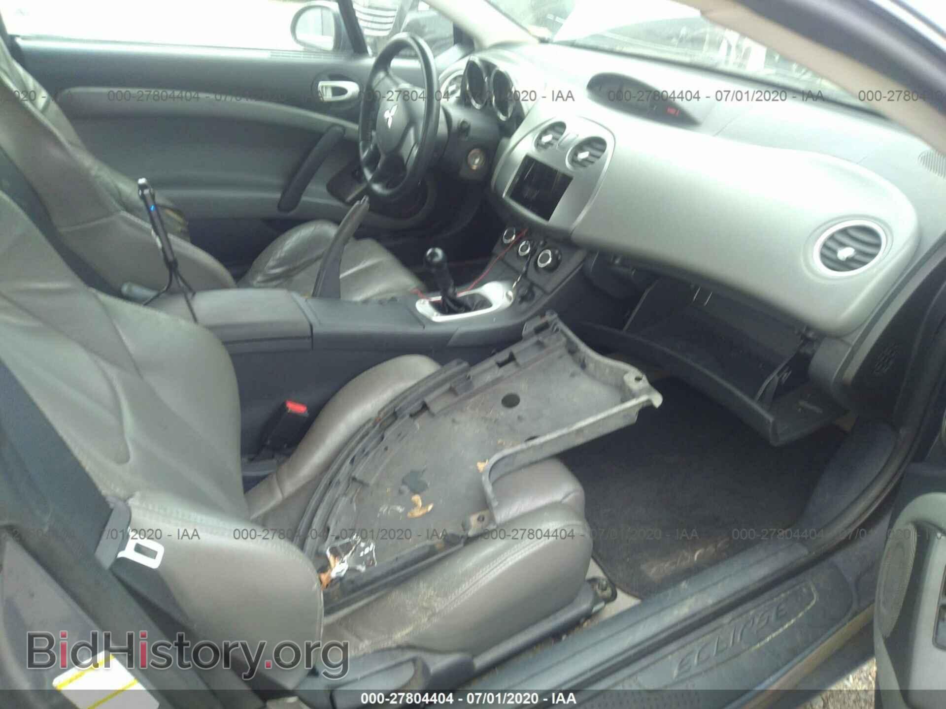 2007 MITSUBISHI ECLIPSE - VIN: 4A3AK24F27E052121 - Фото 5