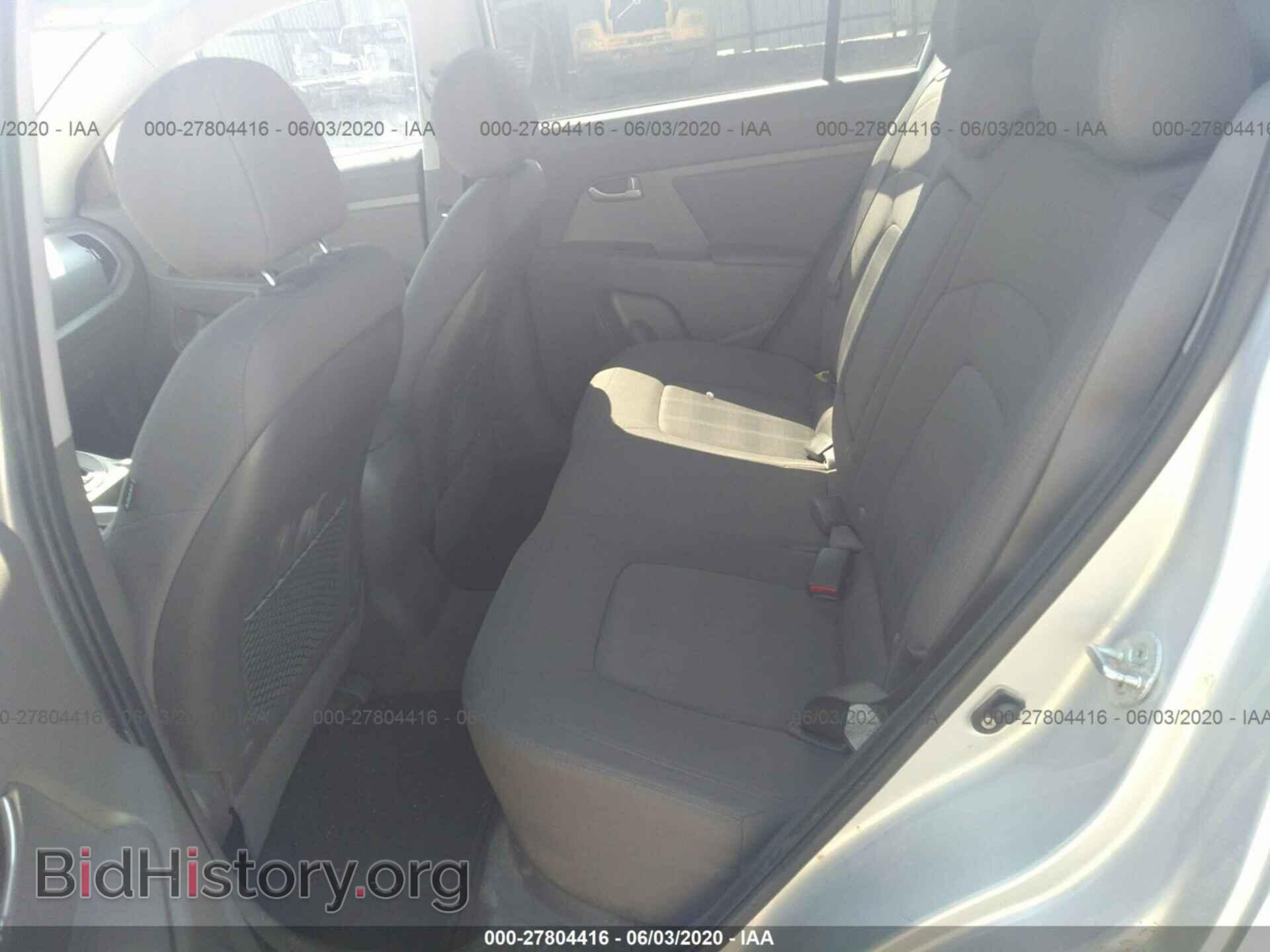 2012 KIA SPORTAGE - VIN: KNDPBCA28C7292048 - Фото 8