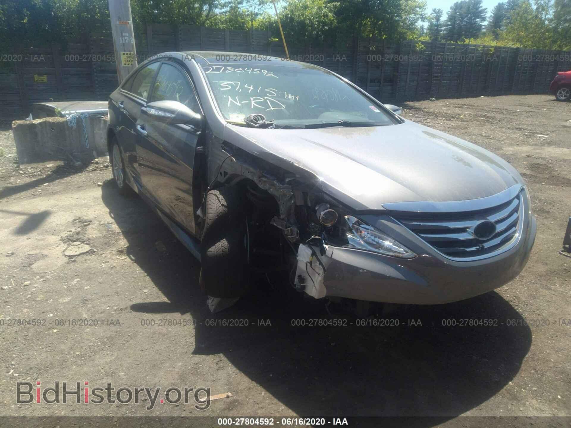Фотография 5NPEC4AC5EH901498 - HYUNDAI SONATA 2014