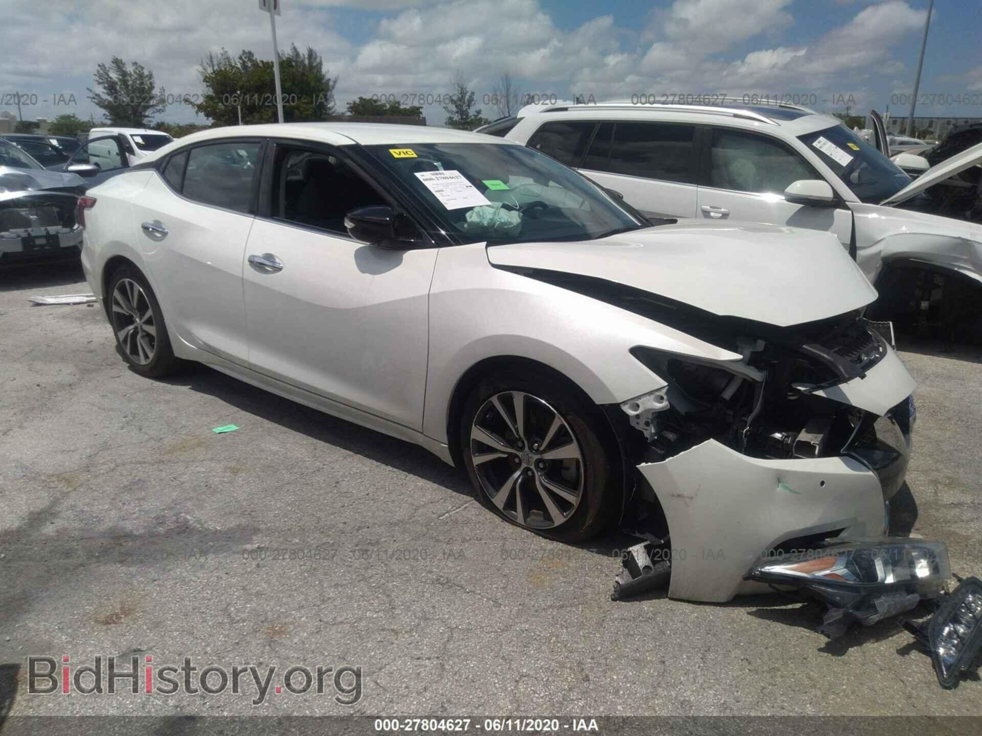 Фотография 1N4AA6AP1HC409267 - NISSAN MAXIMA 2017