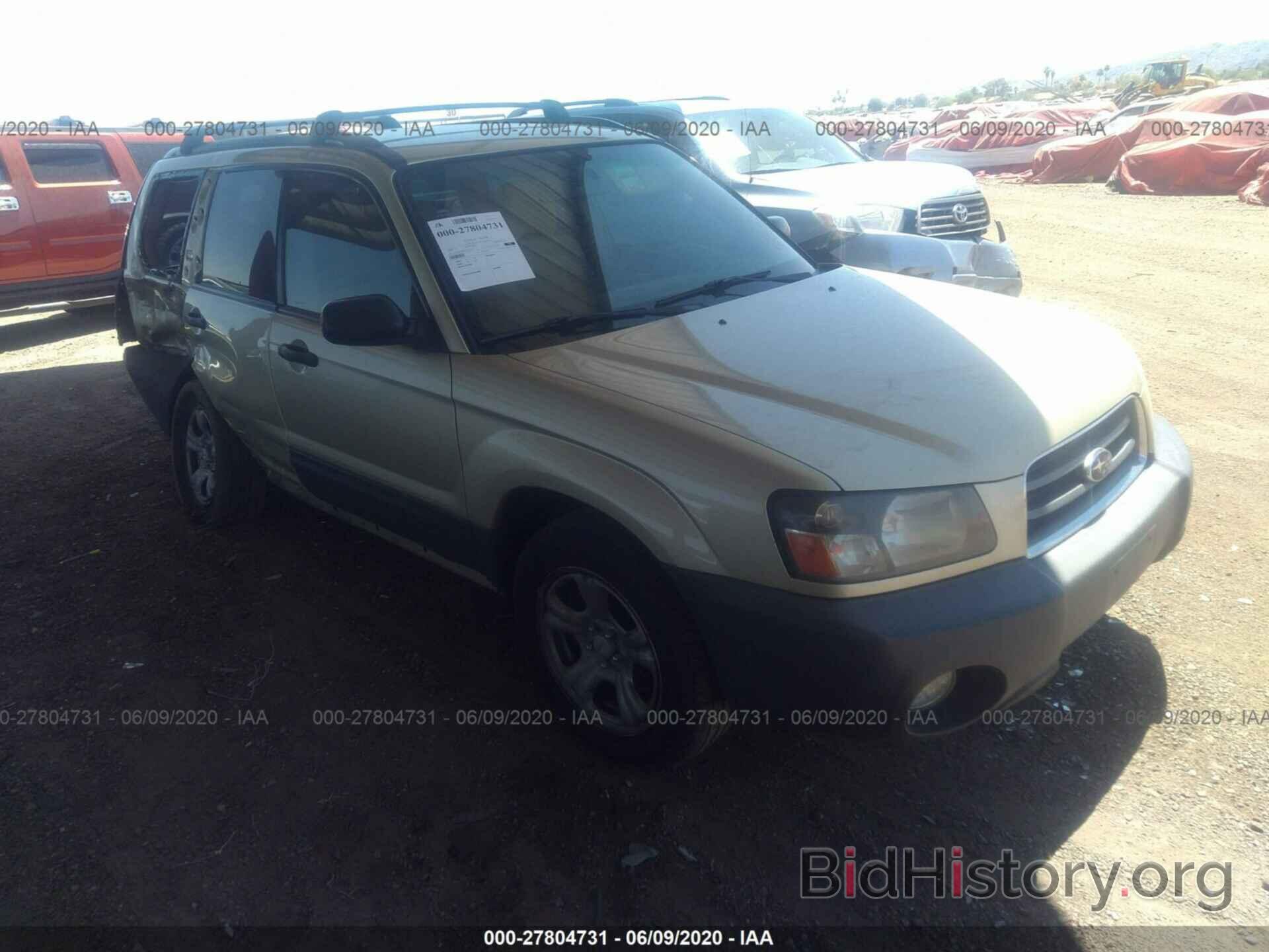 Photo JF1SG63623H734822 - SUBARU FORESTER 2003