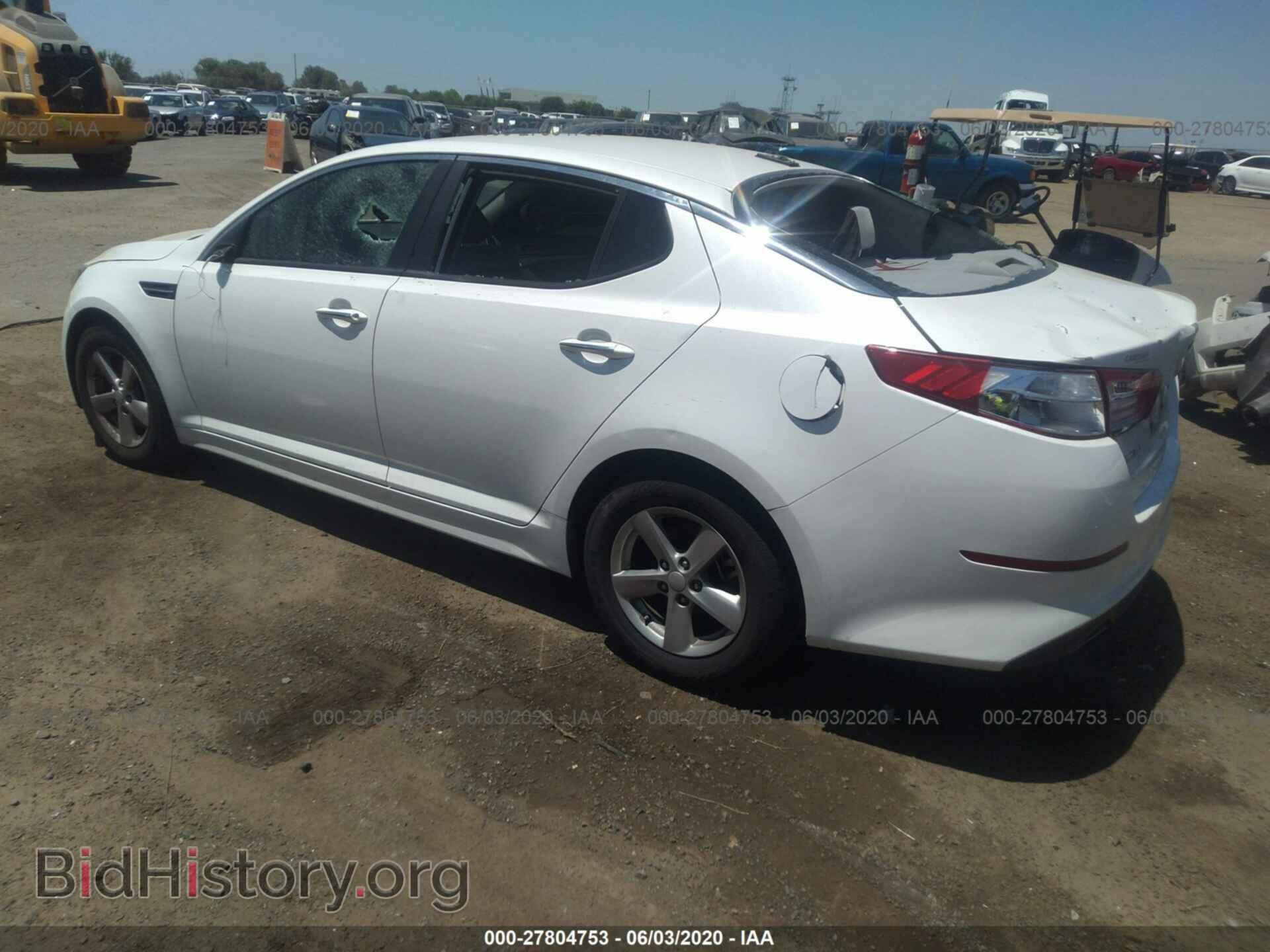 2015 KIA OPTIMA - VIN: KNAGM4A73F5631453 - Photo 3