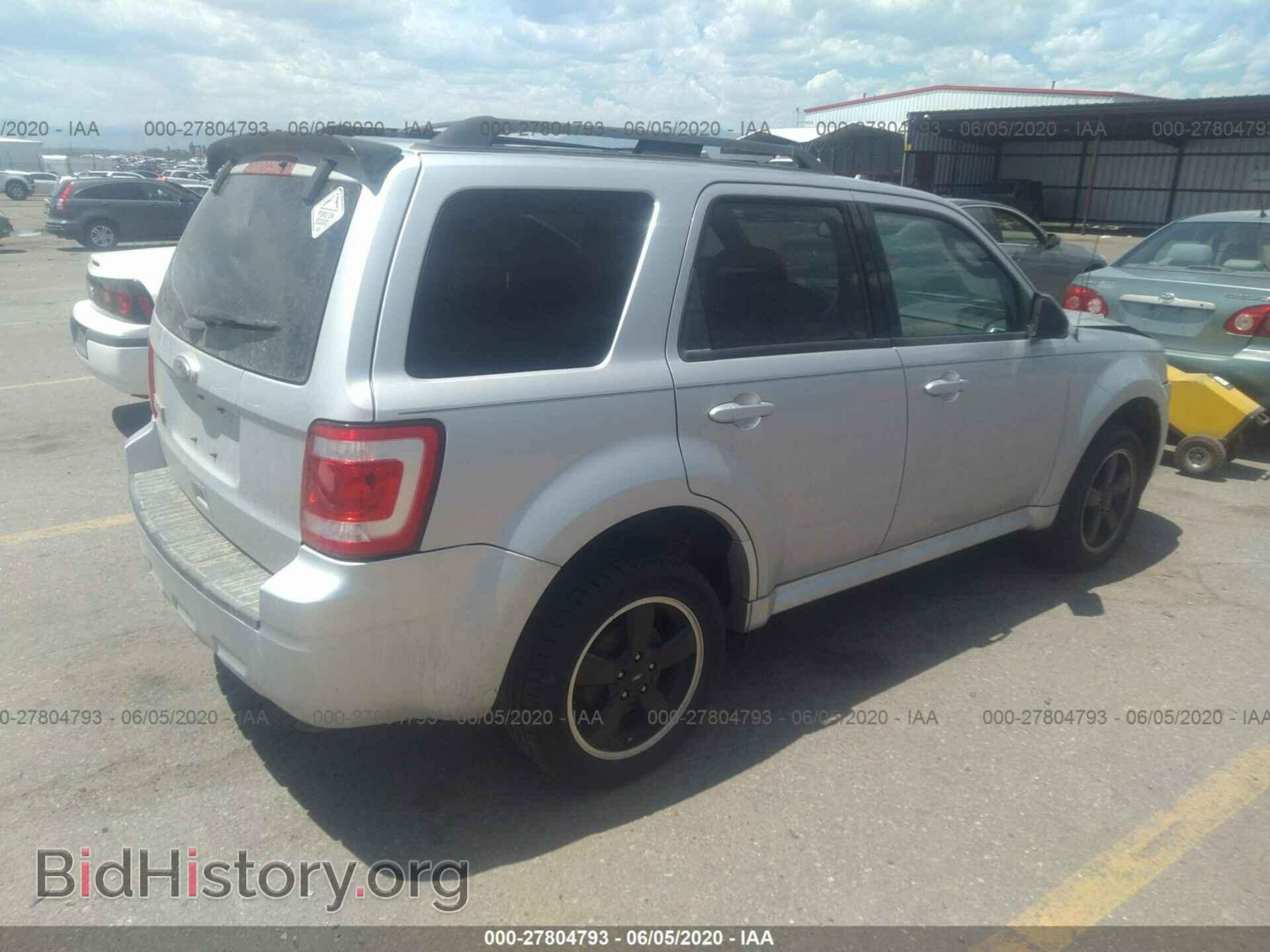2011 FORD ESCAPE - VIN: 1FMCU9D72BKB72840 - Фото 4
