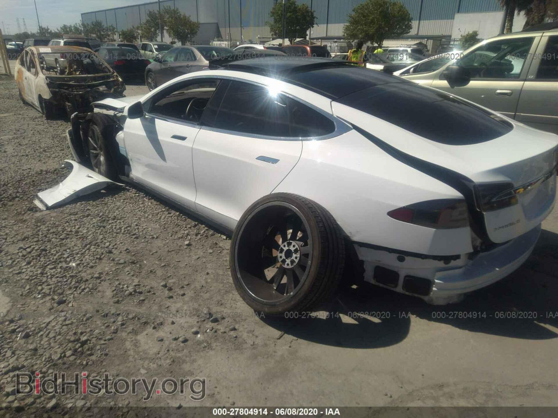 2014 TESLA MODEL S - VIN: 5YJSA1H15EFP62564 - Photo 3