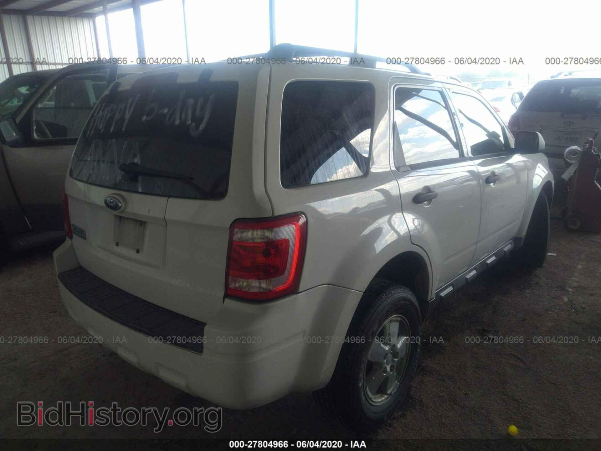 2009 FORD ESCAPE - VIN: 1FMCU03799KA15443 - Фото 4