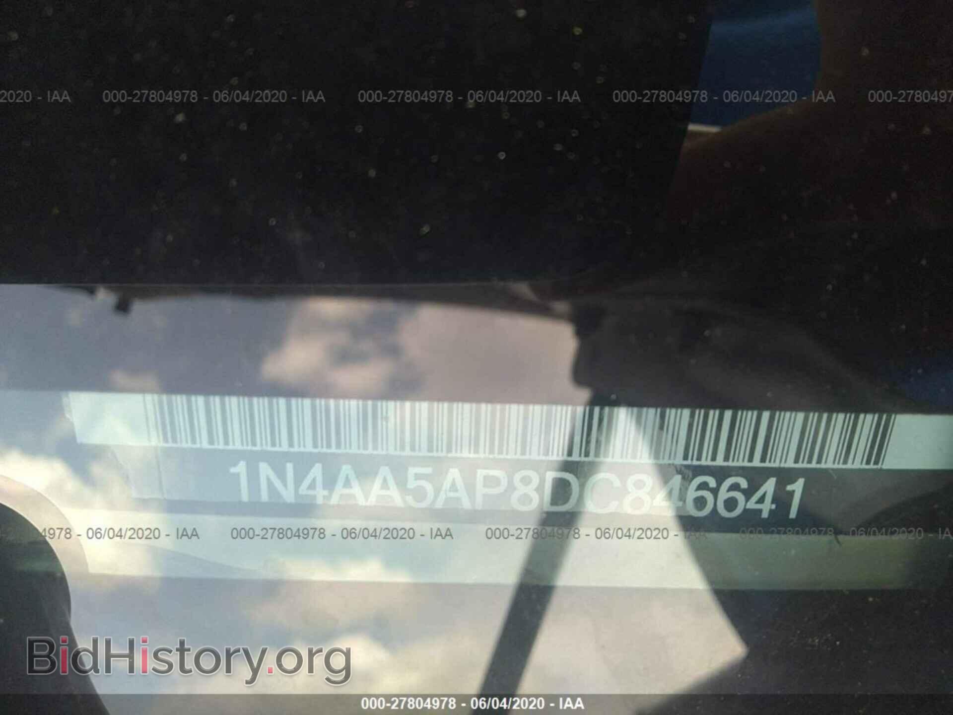 2013 NISSAN MAXIMA - VIN: 1N4AA5AP8DC846641 - Фото 9