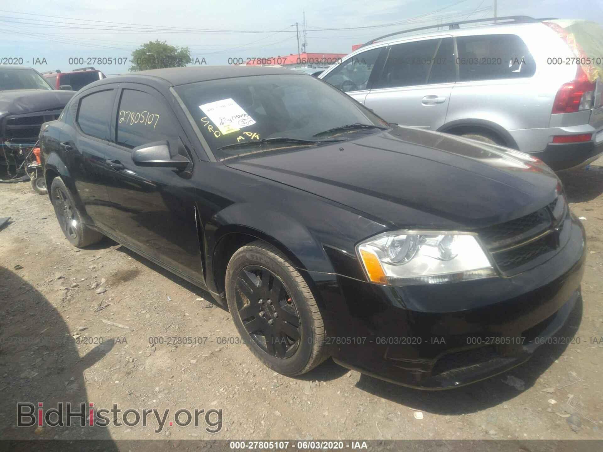 Фотография 1B3BD4FB4BN546644 - DODGE AVENGER 2011