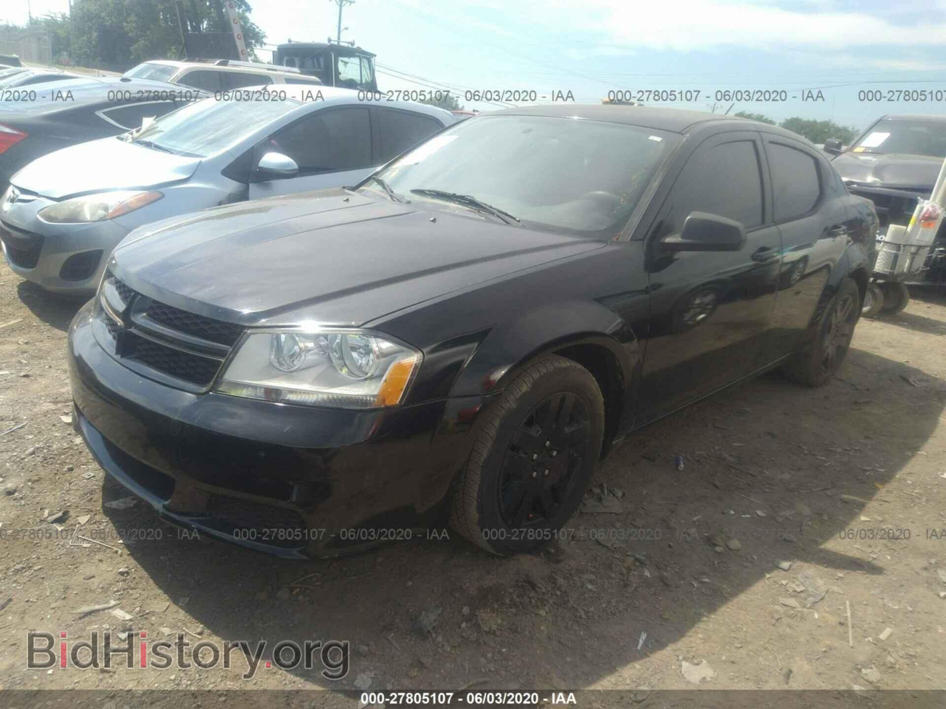 2011 DODGE AVENGER - VIN: 1B3BD4FB4BN546644 - Фото 2