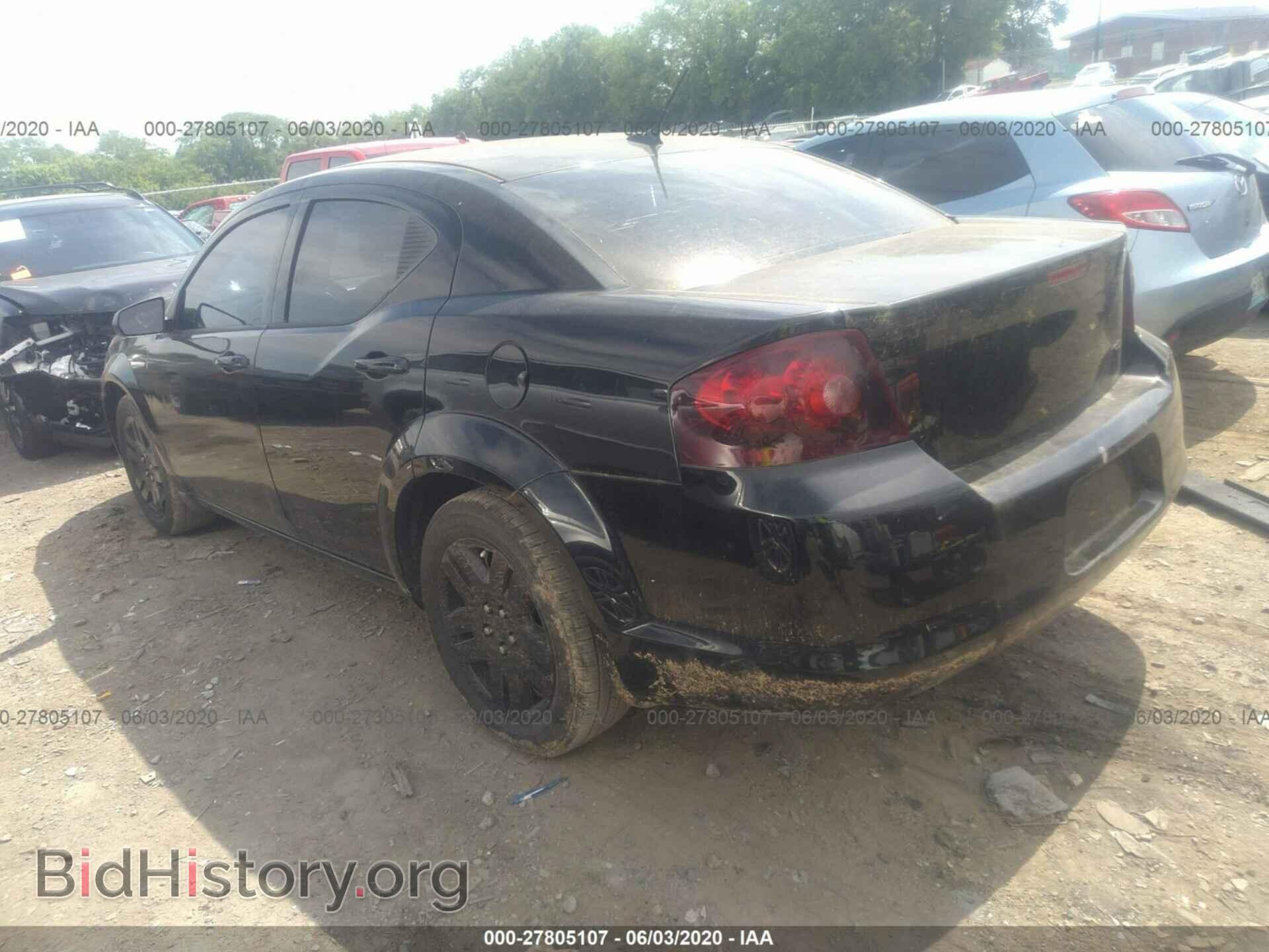 2011 DODGE AVENGER - VIN: 1B3BD4FB4BN546644 - Фото 3