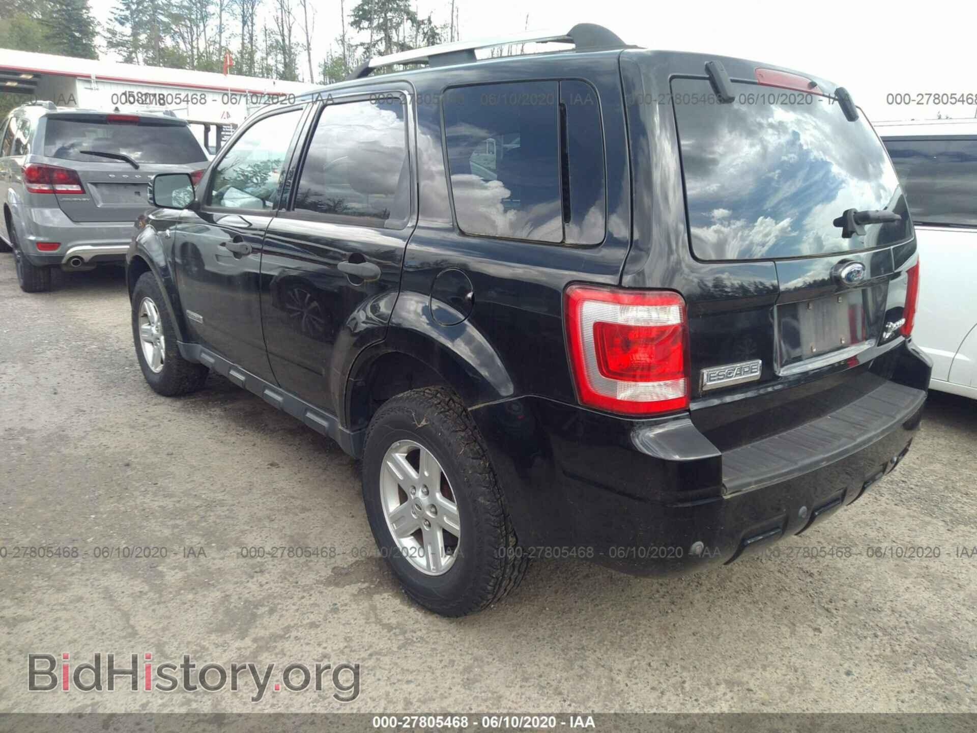 2008 FORD ESCAPE - VIN: 1FMCU49H48KB08067 - Фото 3