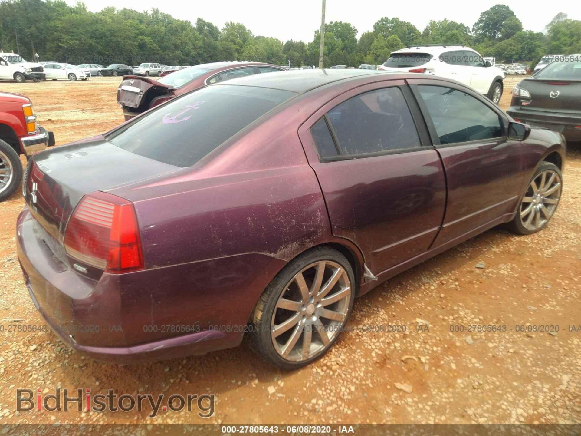 2005 MITSUBISHI GALANT - VIN: 4A3AB36F85E053855 - Фото 4