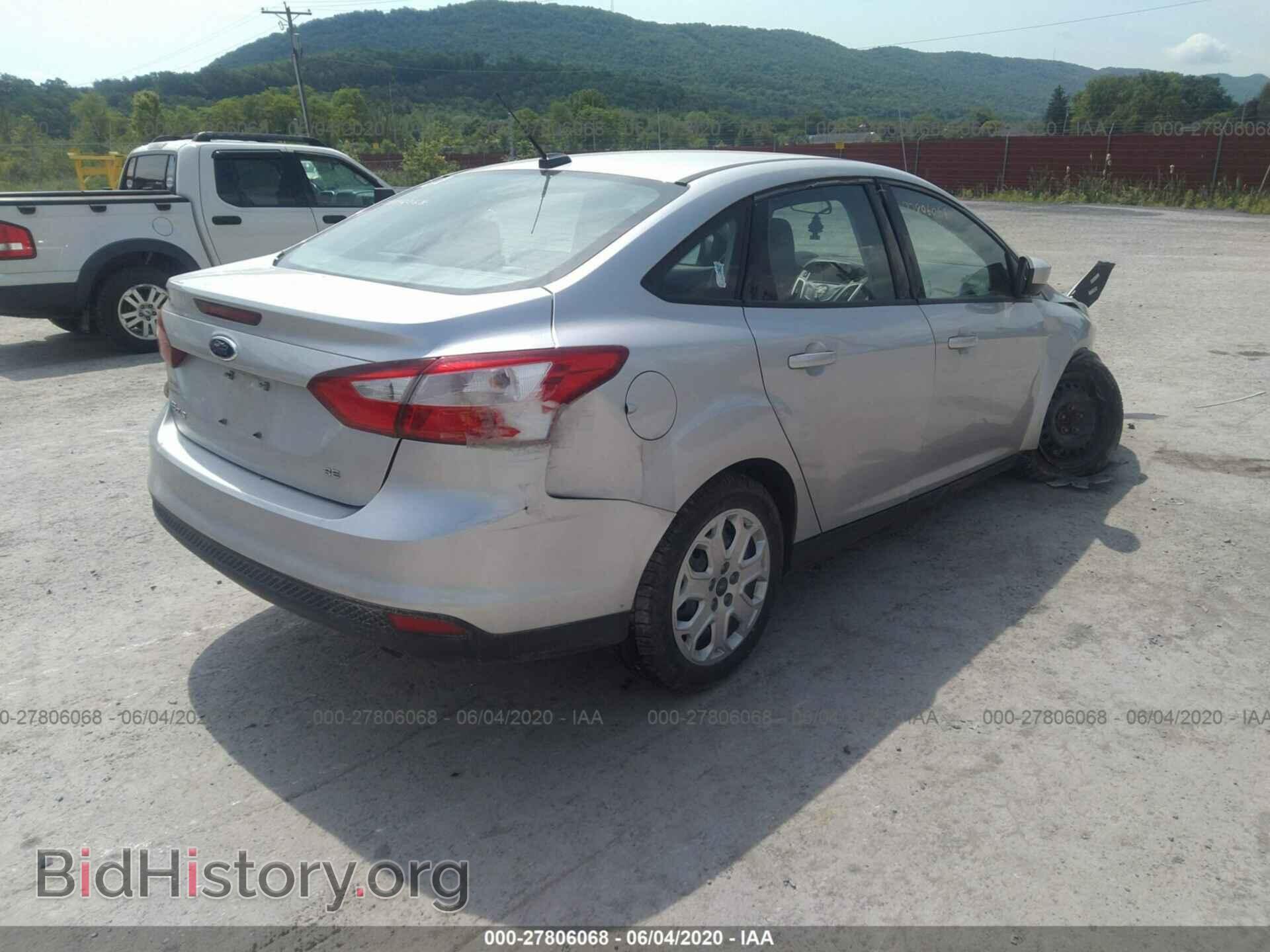 2012 FORD FOCUS - VIN: 1FAHP3F27CL281974 - Фото 4