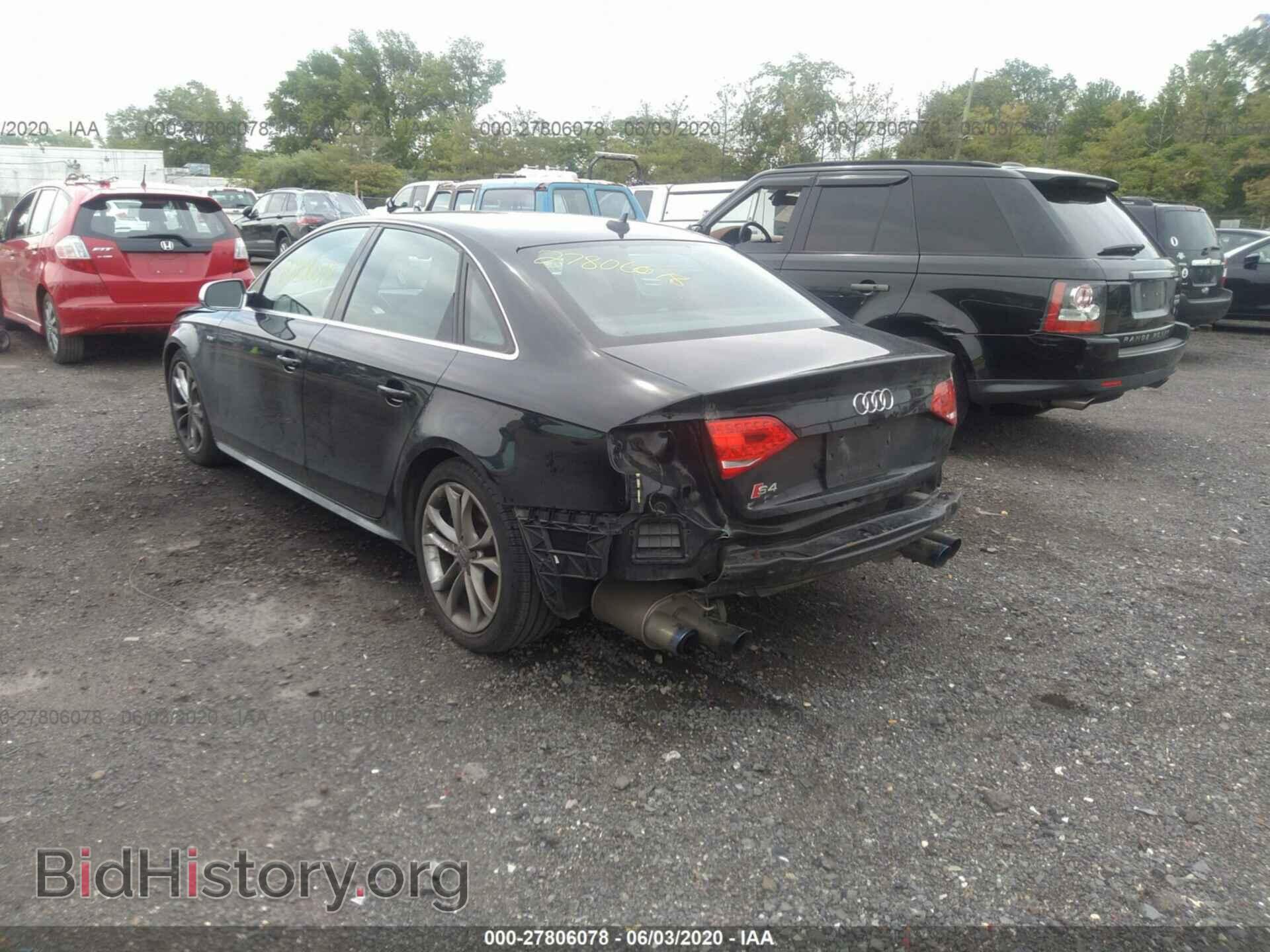 2012 AUDI S4 - VIN: WAUBGAFL4CA088994 - Фото 3
