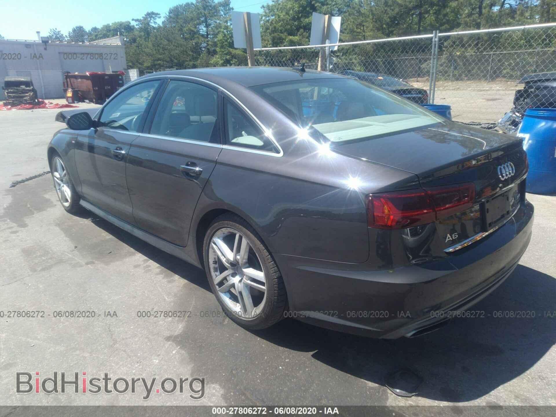 2016 AUDI A6 - VIN: WAUGFAFCXGN078350 - Фото 3
