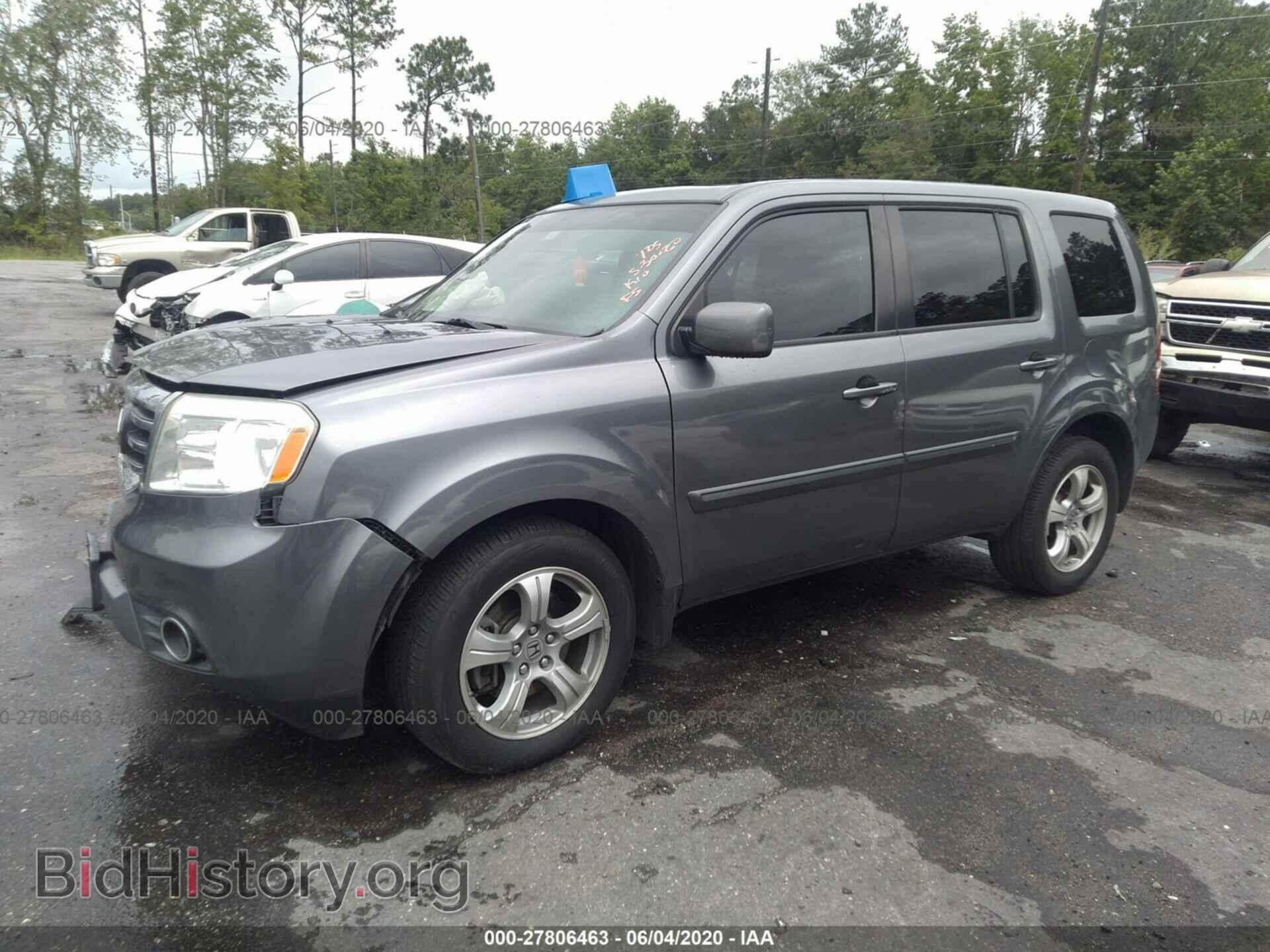 2013 HONDA PILOT - VIN: 5FNYF3H57DB022250 - Фото 2