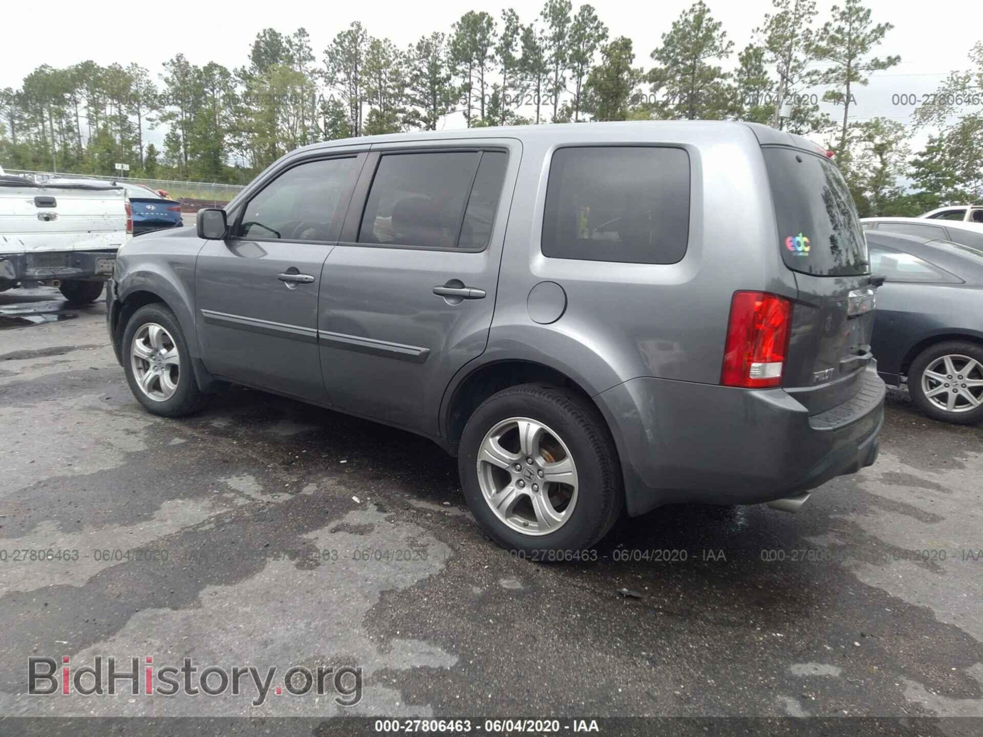 2013 HONDA PILOT - VIN: 5FNYF3H57DB022250 - Фото 3