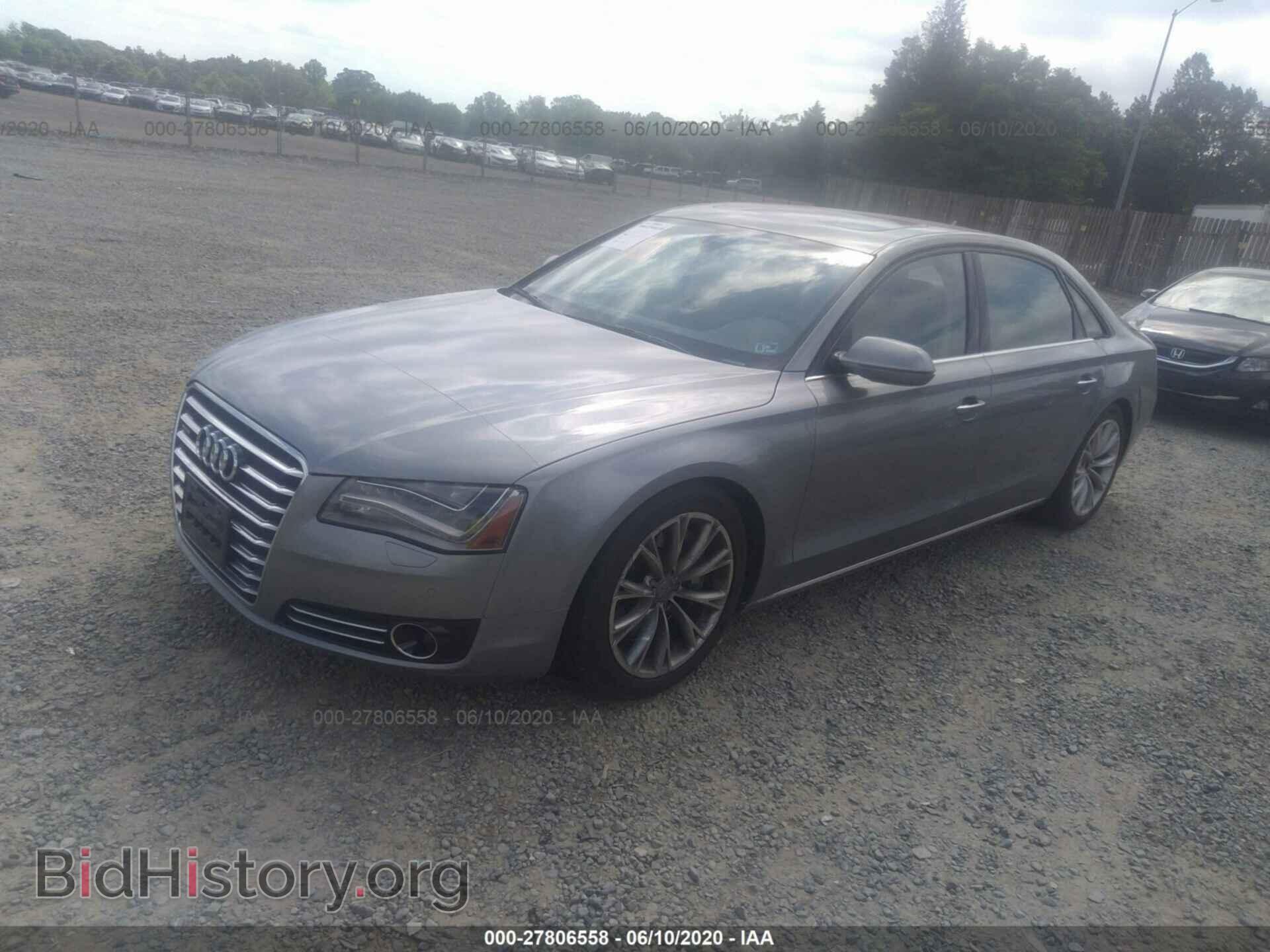 2011 AUDI A8 - VIN: WAURVAFD2BN009701 - Фото 2