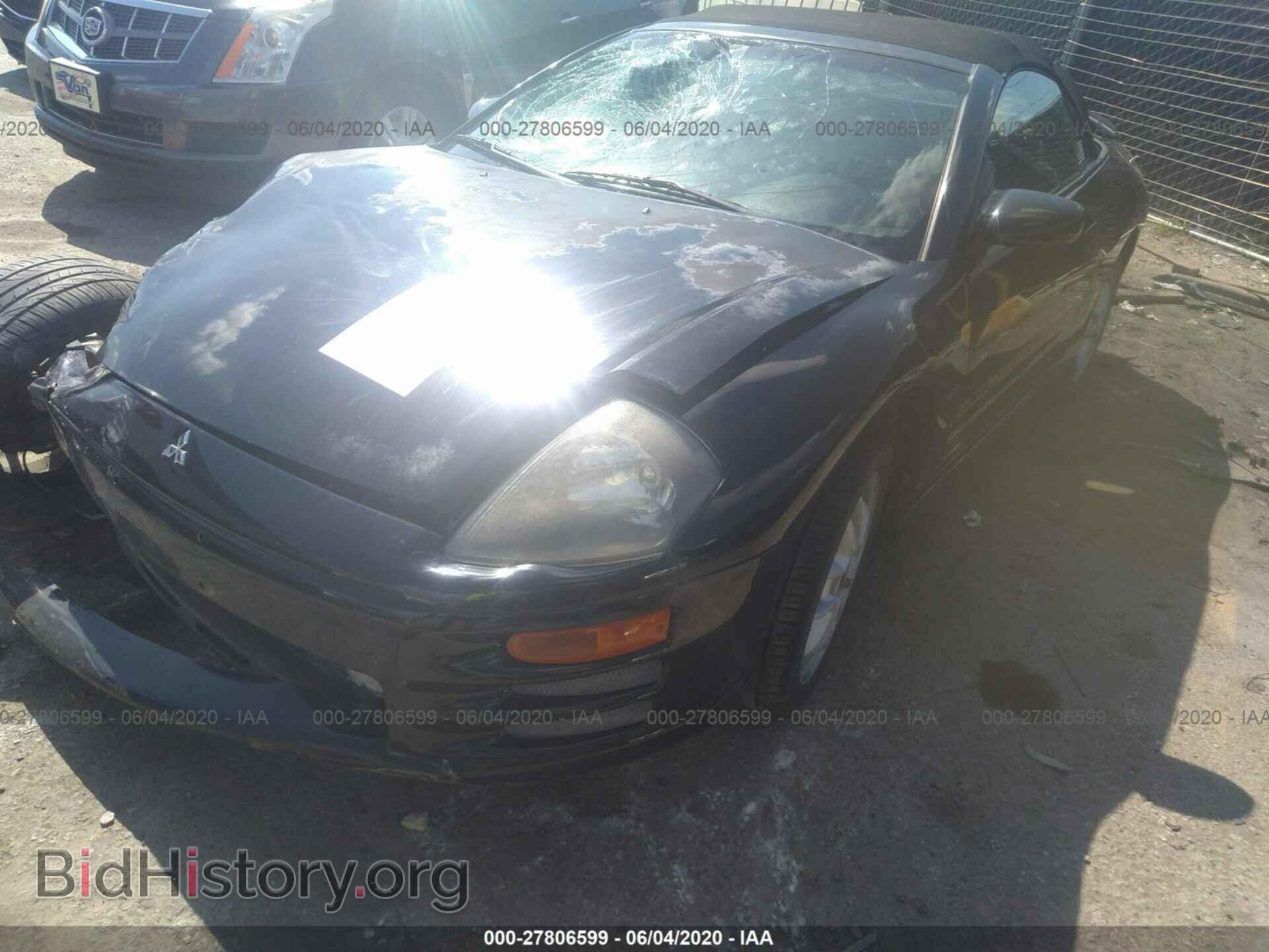 2002 MITSUBISHI ECLIPSE - VIN: 4A3AE85H42E082756 - Photo 2