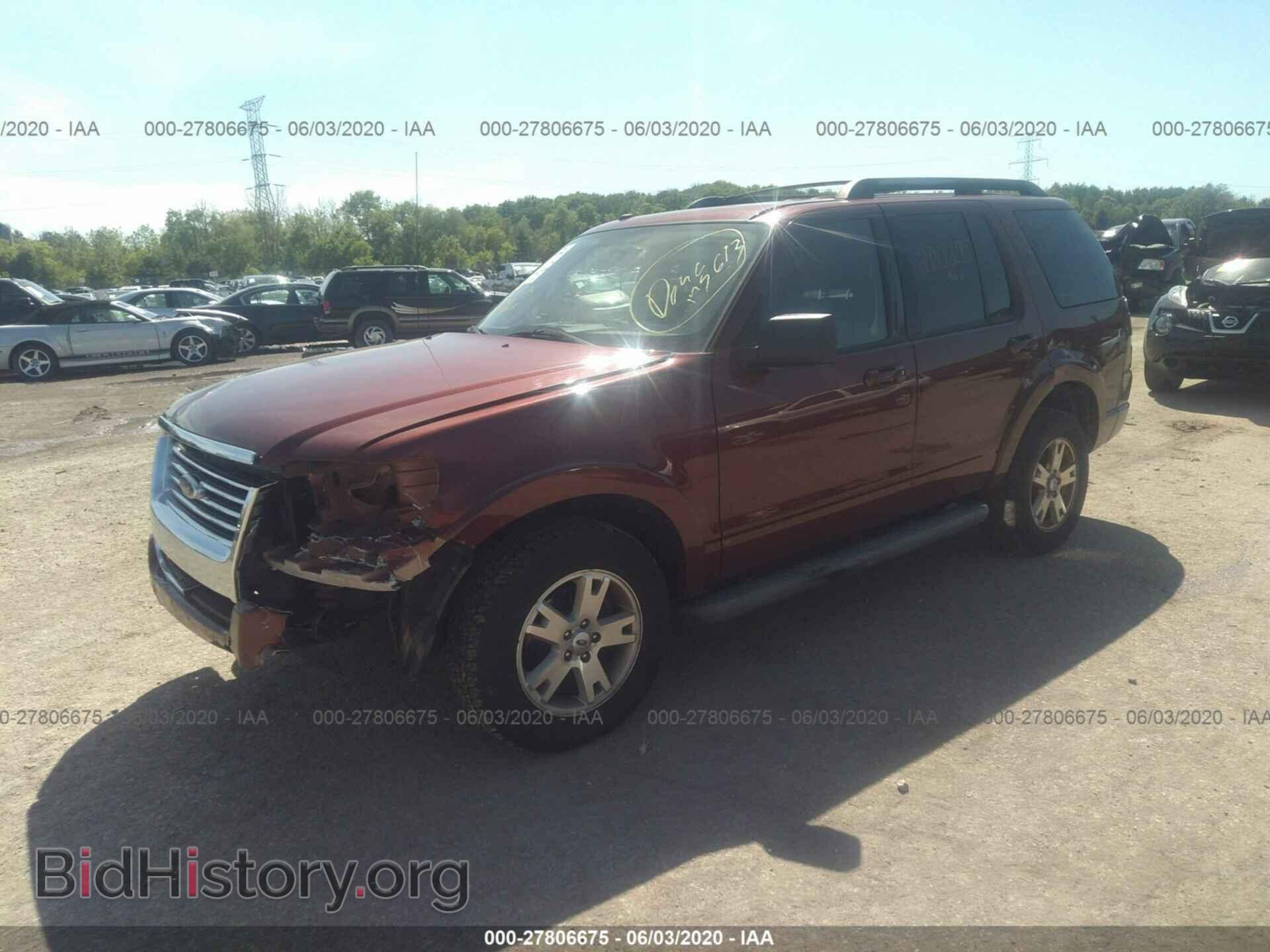 2010 FORD EXPLORER - VIN: 1FMEU7DE4AUA06169 - Фото 2