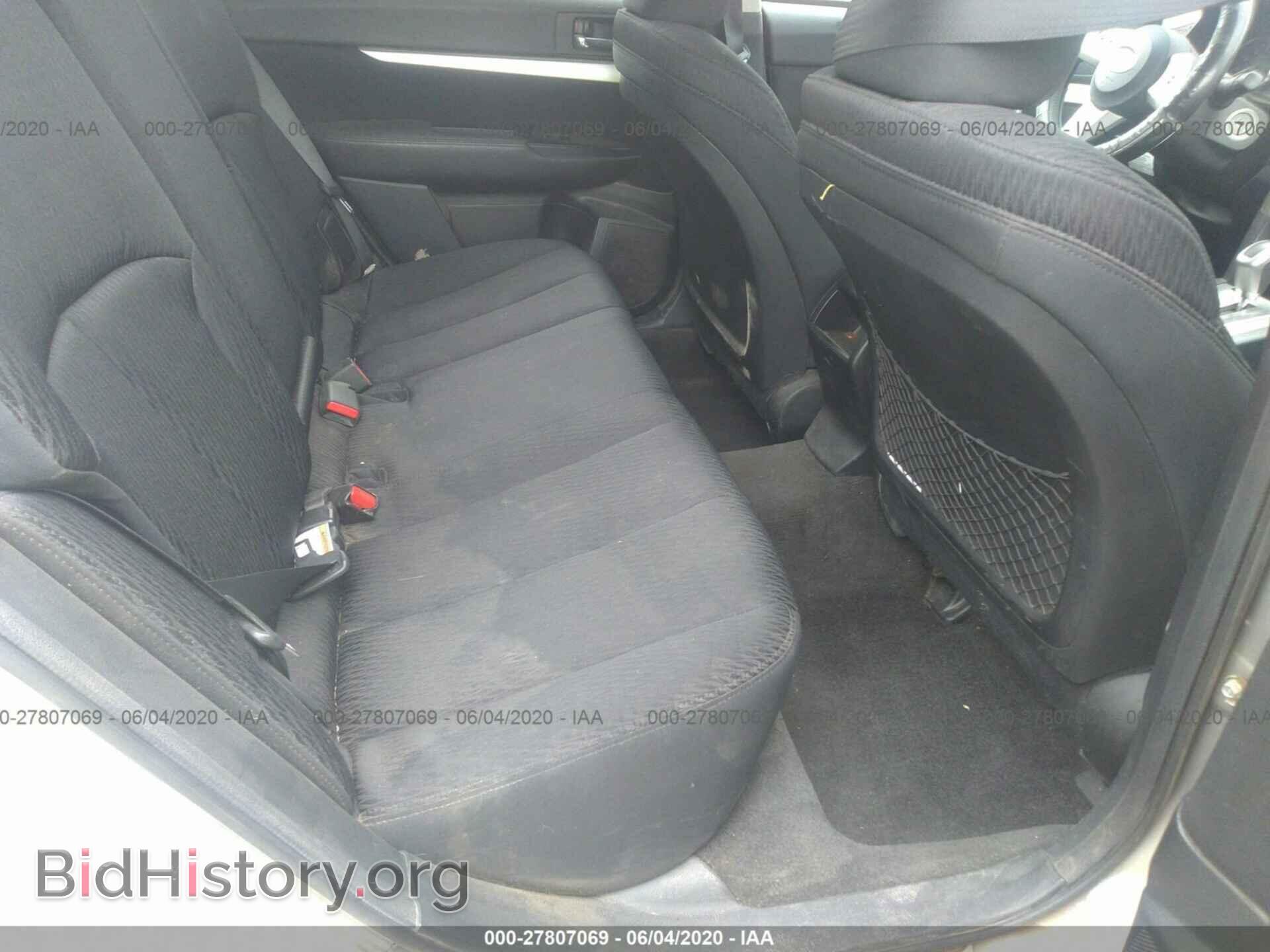 2011 SUBARU OUTBACK - VIN: 4S4BRBCC5B3437909 - Фото 8