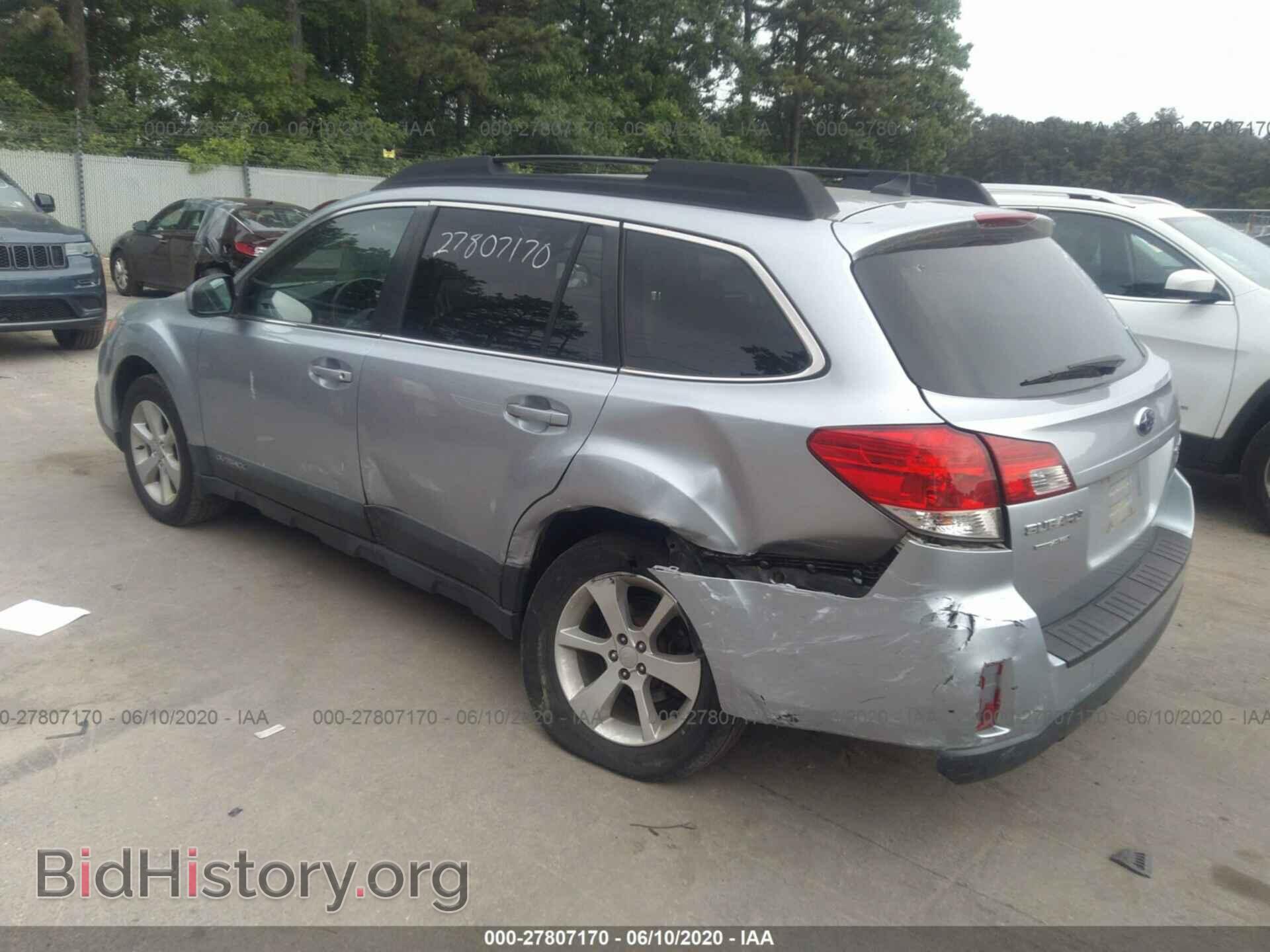 2014 SUBARU OUTBACK - VIN: 4S4BRBDC5E3227118 - Фото 3