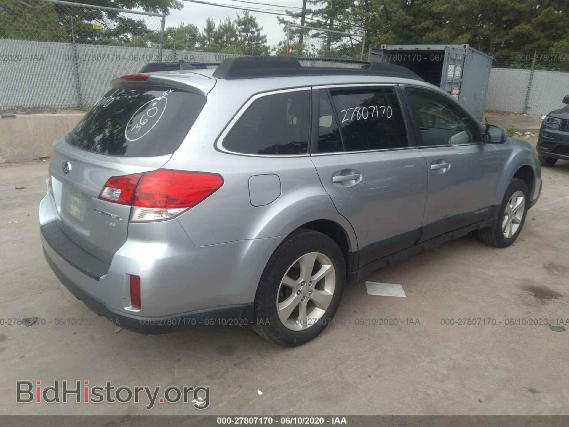 2014 SUBARU OUTBACK - VIN: 4S4BRBDC5E3227118 - Фото 4