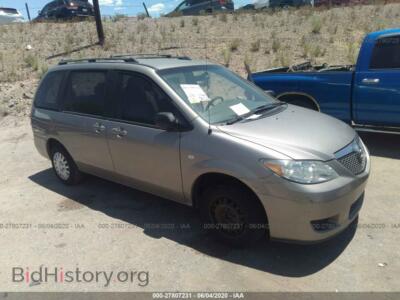 2006 Mazda MPV Wagon, gold — VIN JM3LW28A760559159, IAAI
