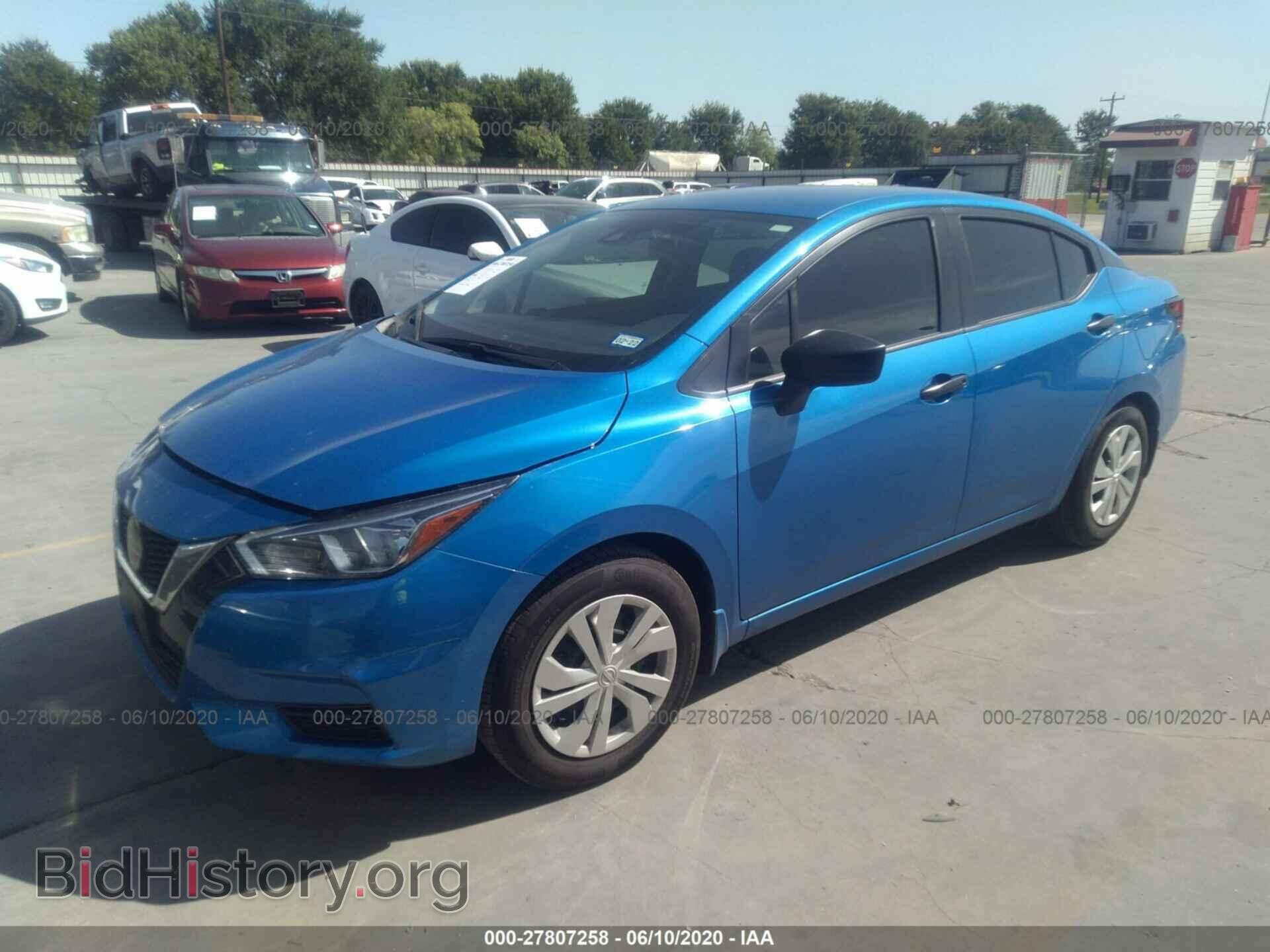 2020 NISSAN VERSA - VIN: 3N1CN8DV4LL856334 - Фото 2