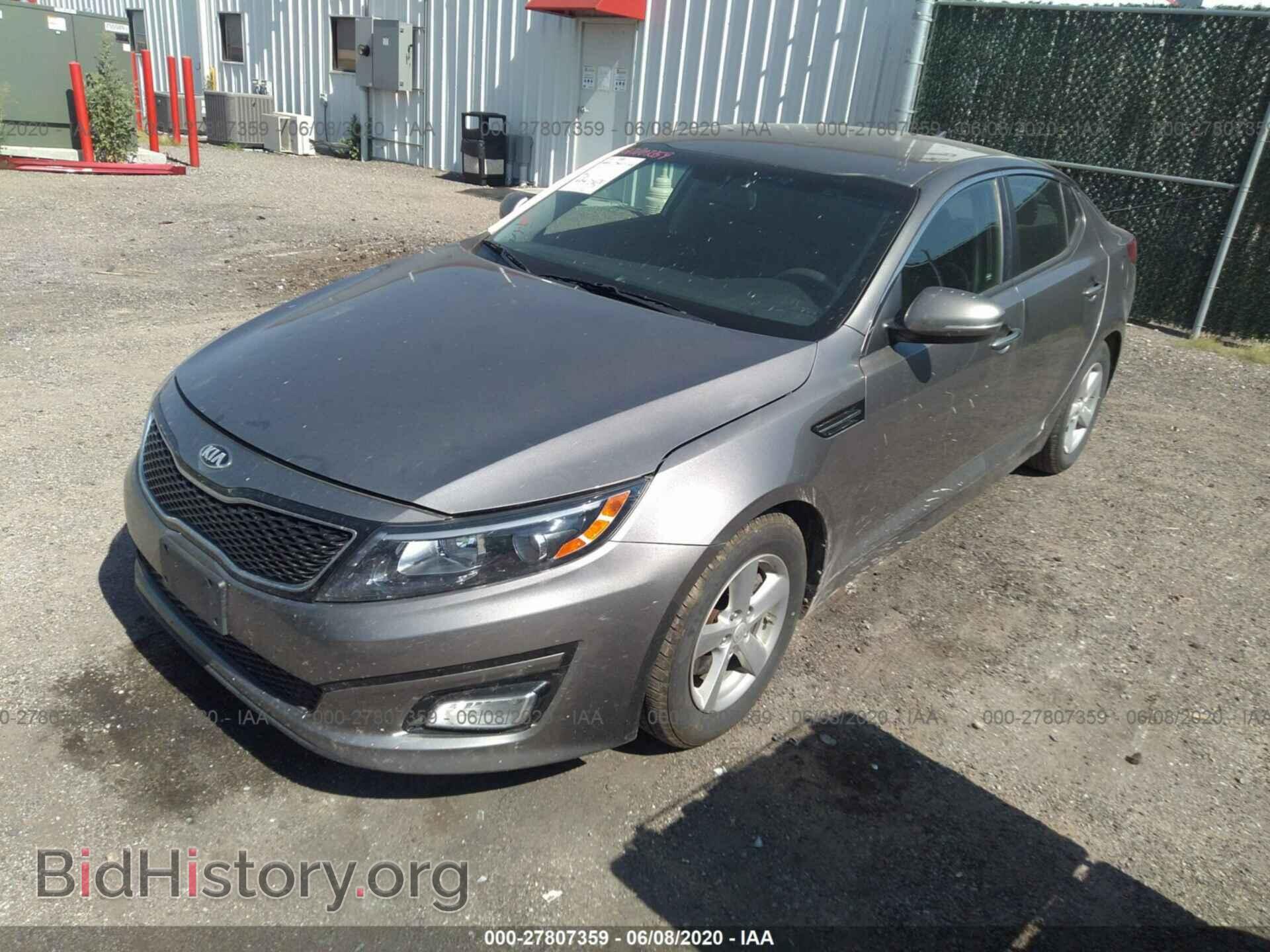 2015 KIA OPTIMA - VIN: 5XXGM4A7XFG456097 - Фото 2