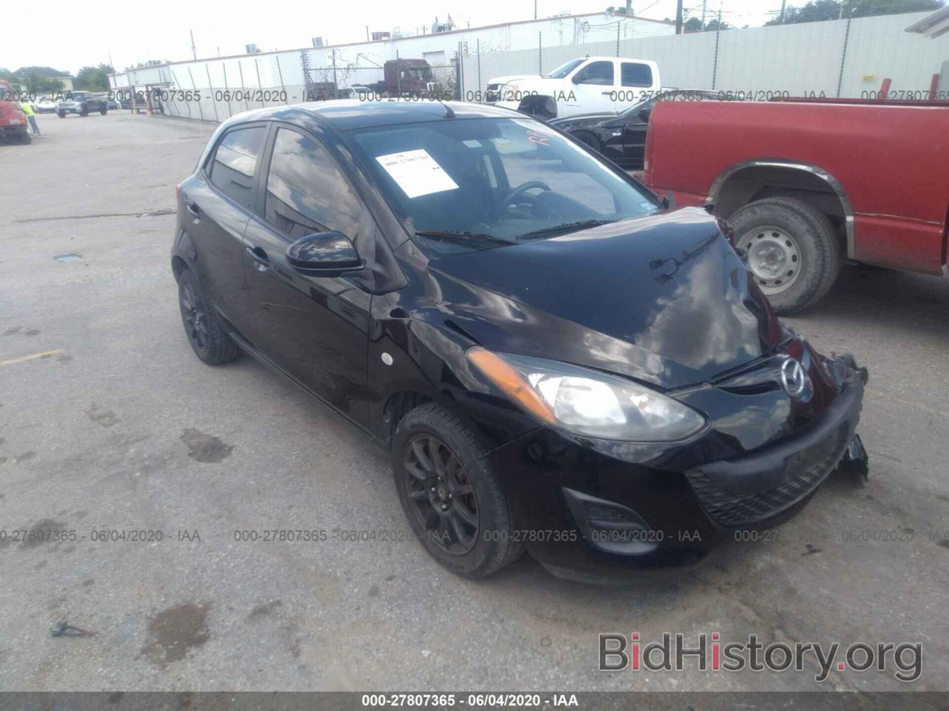 Photo JM1DE1KY7C0147934 - MAZDA MAZDA2 2012