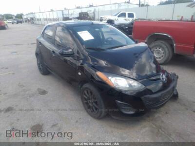 2012 Mazda MAZDA2 Sport, black — VIN JM1DE1KY7C0147934, IAAI
