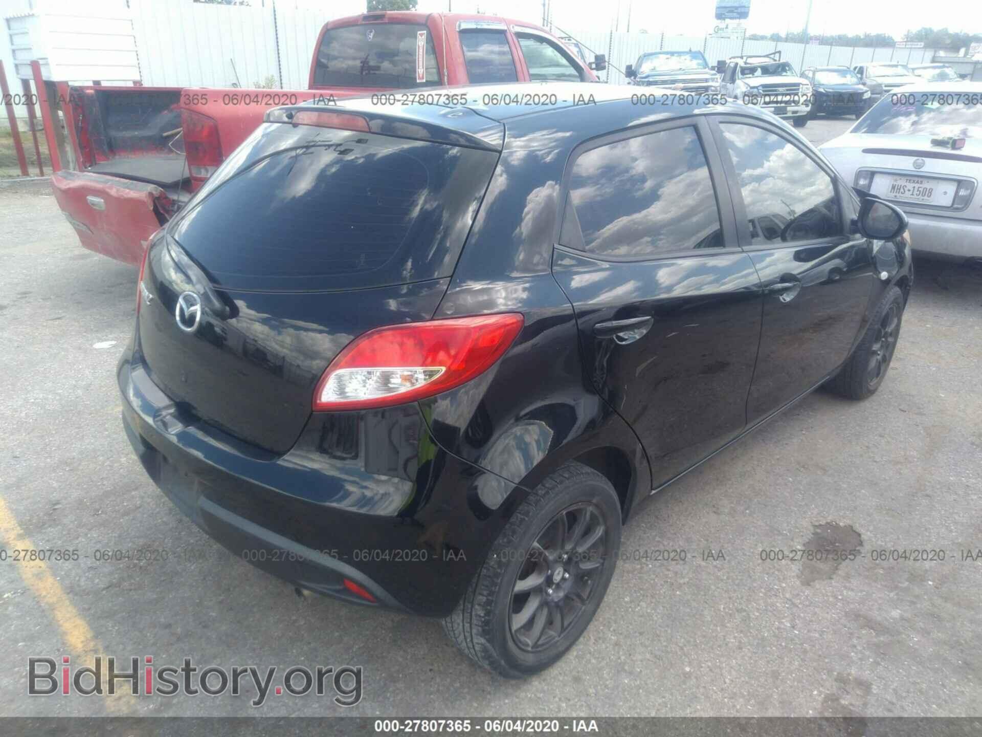 2012 MAZDA MAZDA2 - VIN: JM1DE1KY7C0147934 - Фото 4