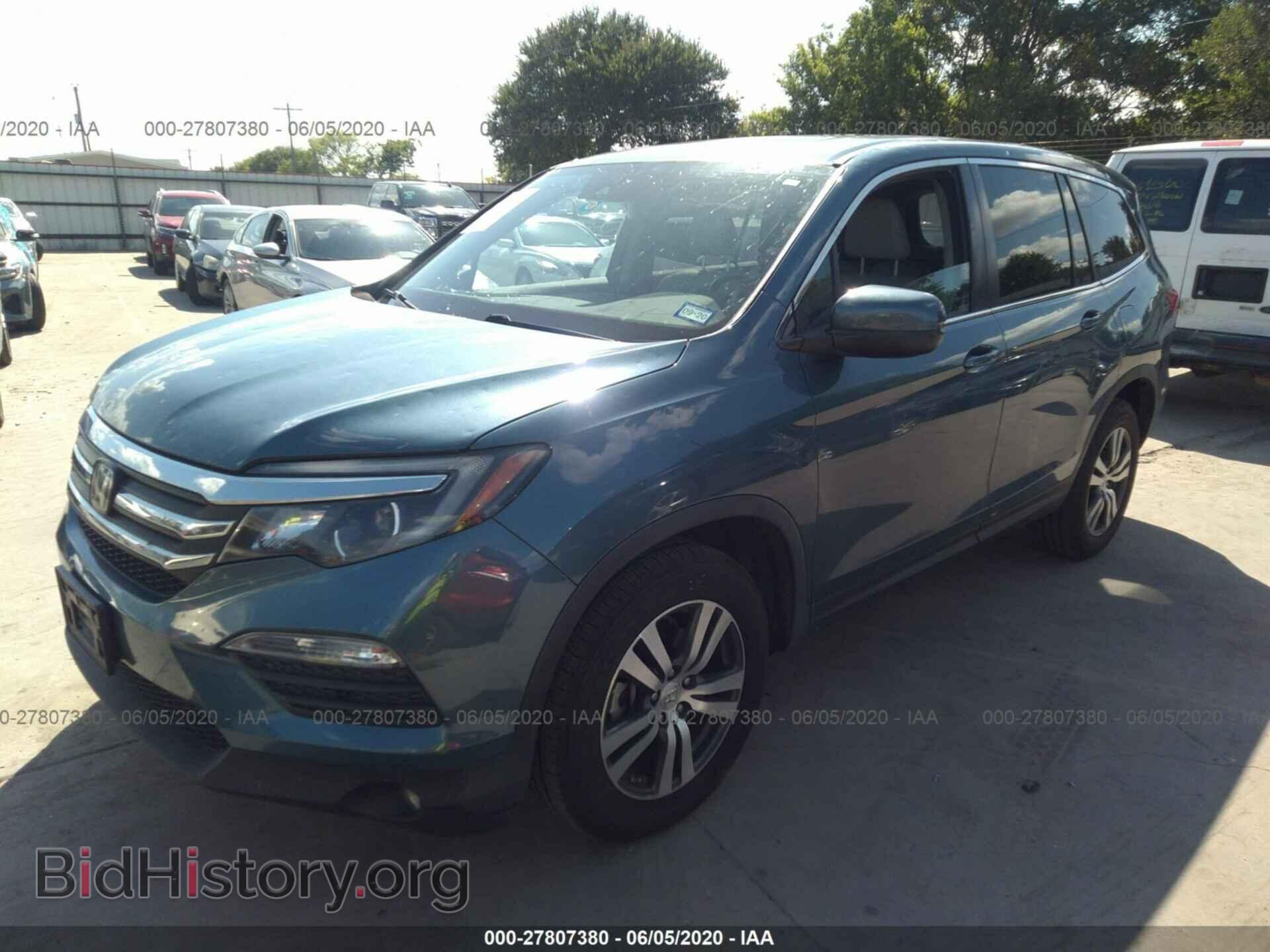 2016 HONDA PILOT - VIN: 5FNYF5H62GB015618 - Фото 2