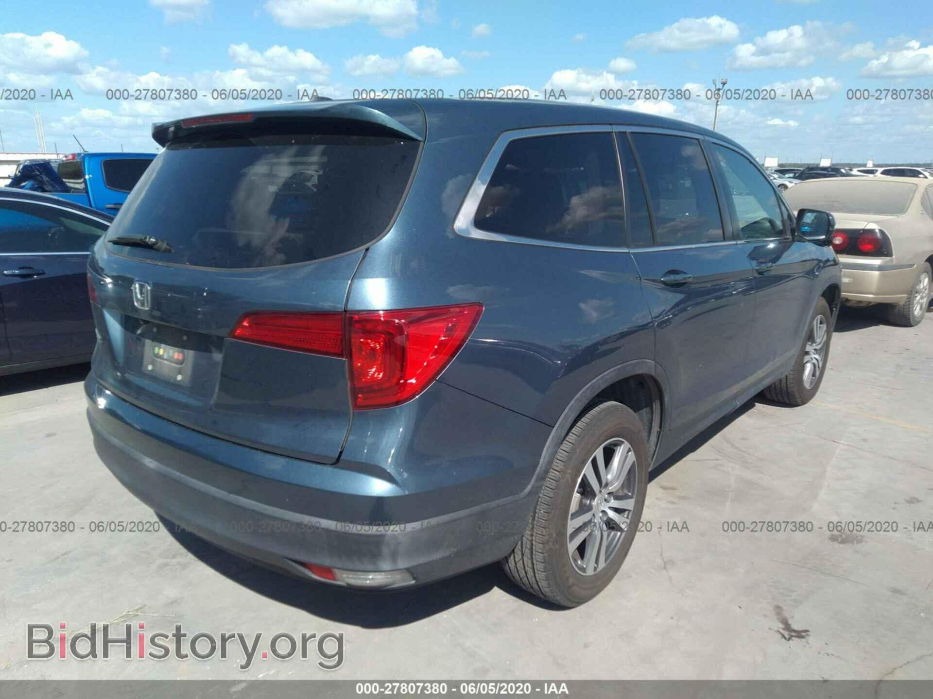 2016 HONDA PILOT - VIN: 5FNYF5H62GB015618 - Фото 4