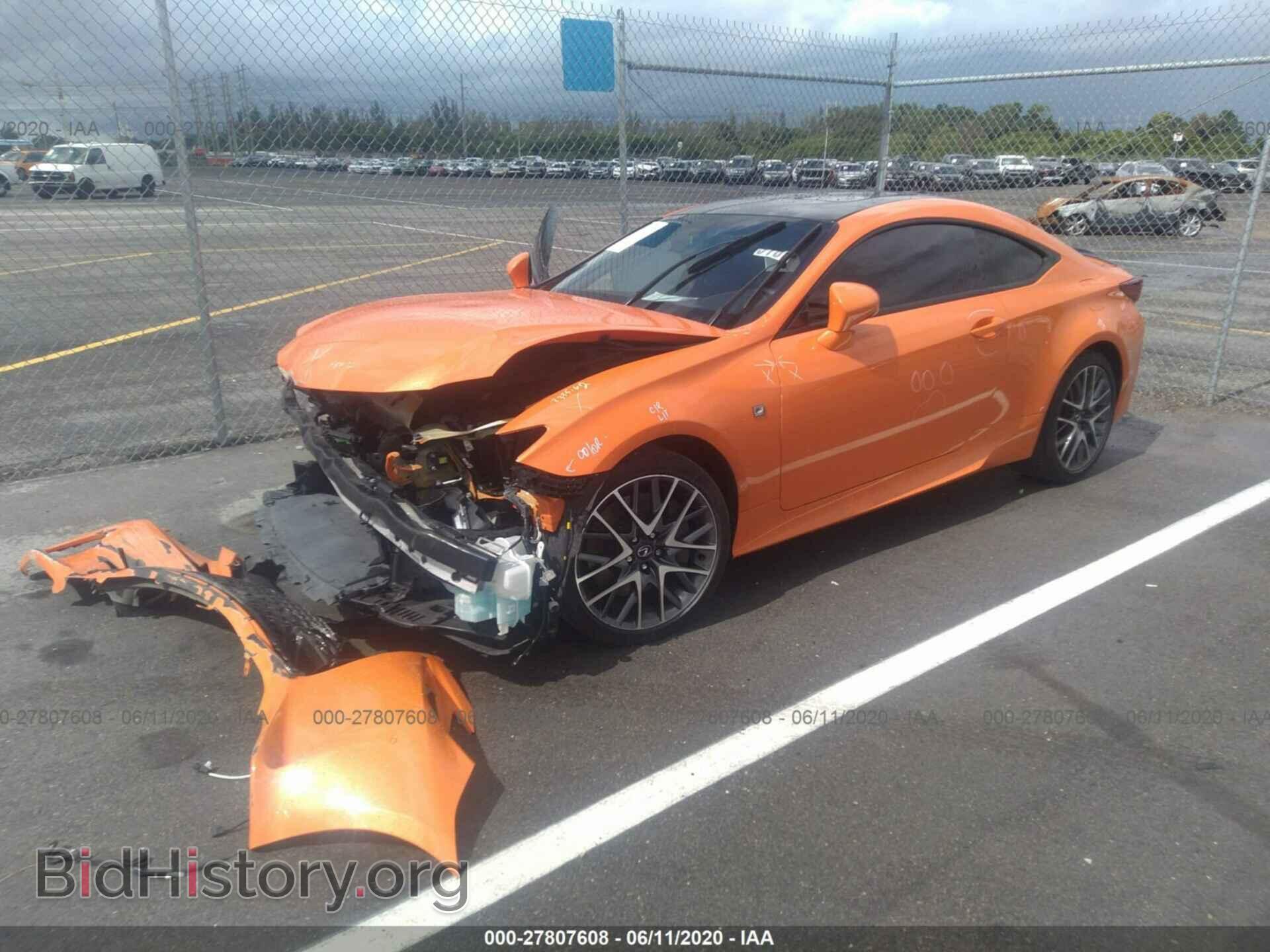 2017 LEXUS RC - VIN: JTHHE5BC9H5016610 - Photo 2