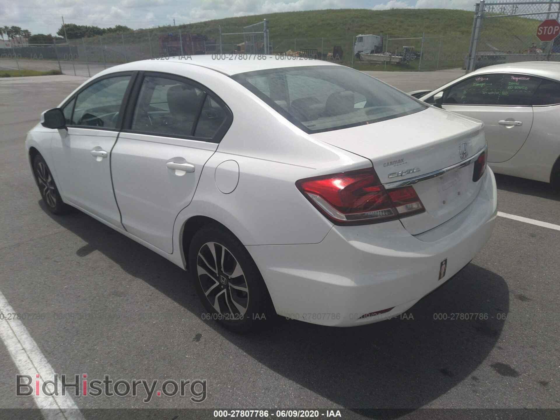 2013 HONDA CIVIC - VIN: 19XFB2F89DE076892 - Фото 3