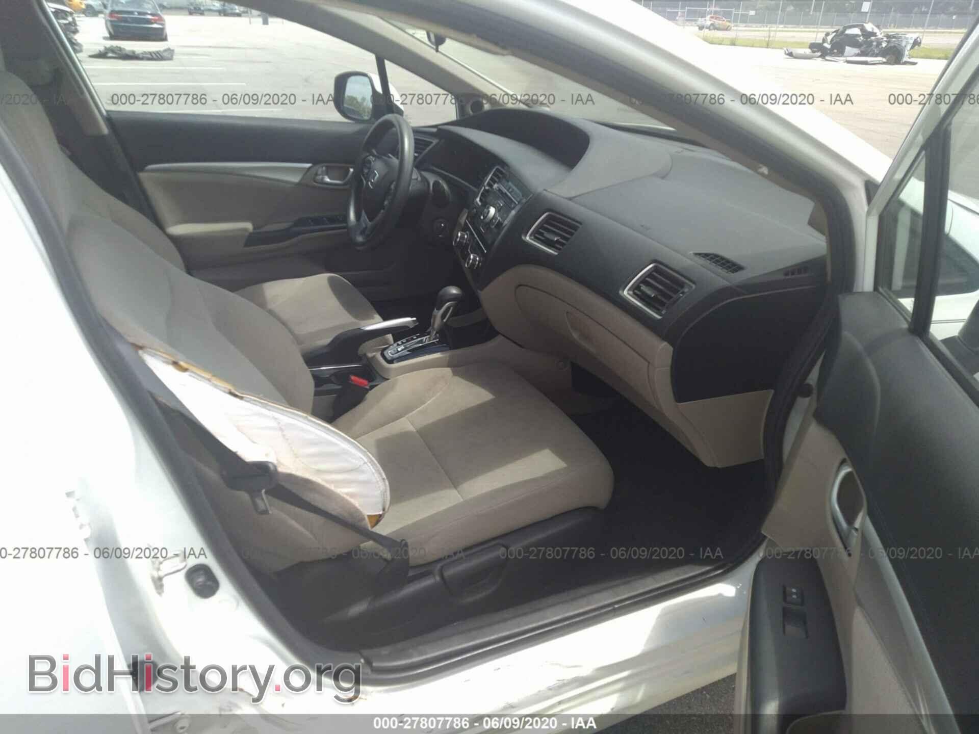 2013 HONDA CIVIC - VIN: 19XFB2F89DE076892 - Фото 5