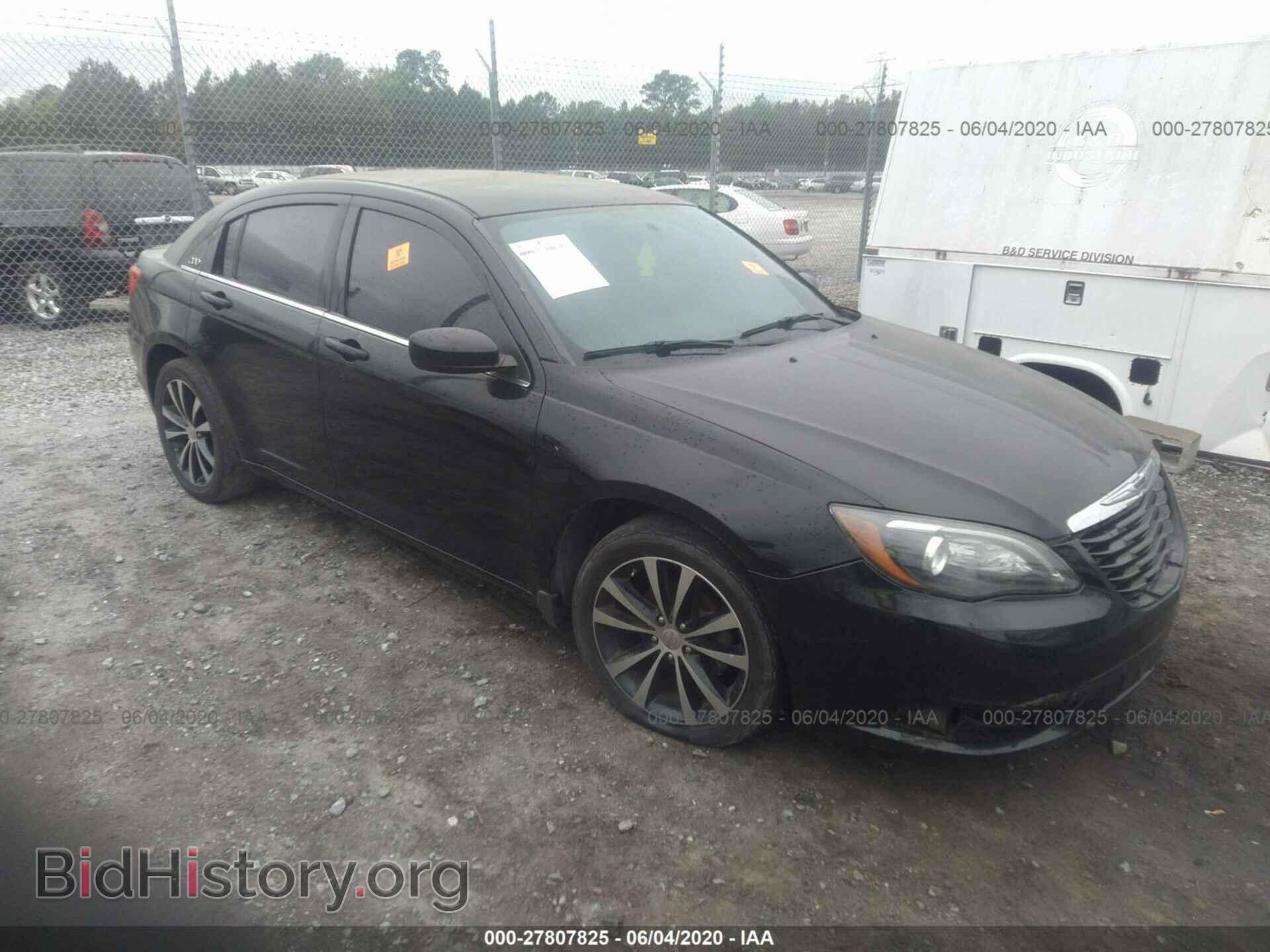 Фотография 1C3CCBBG2CN277237 - CHRYSLER 200 2012