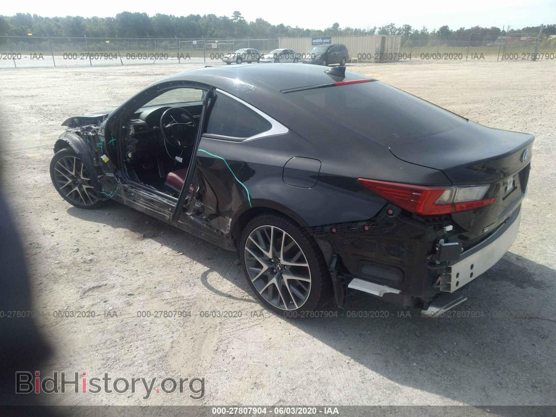 2017 LEXUS RC - VIN: JTHHA5BC7H5007206 - Фото 3