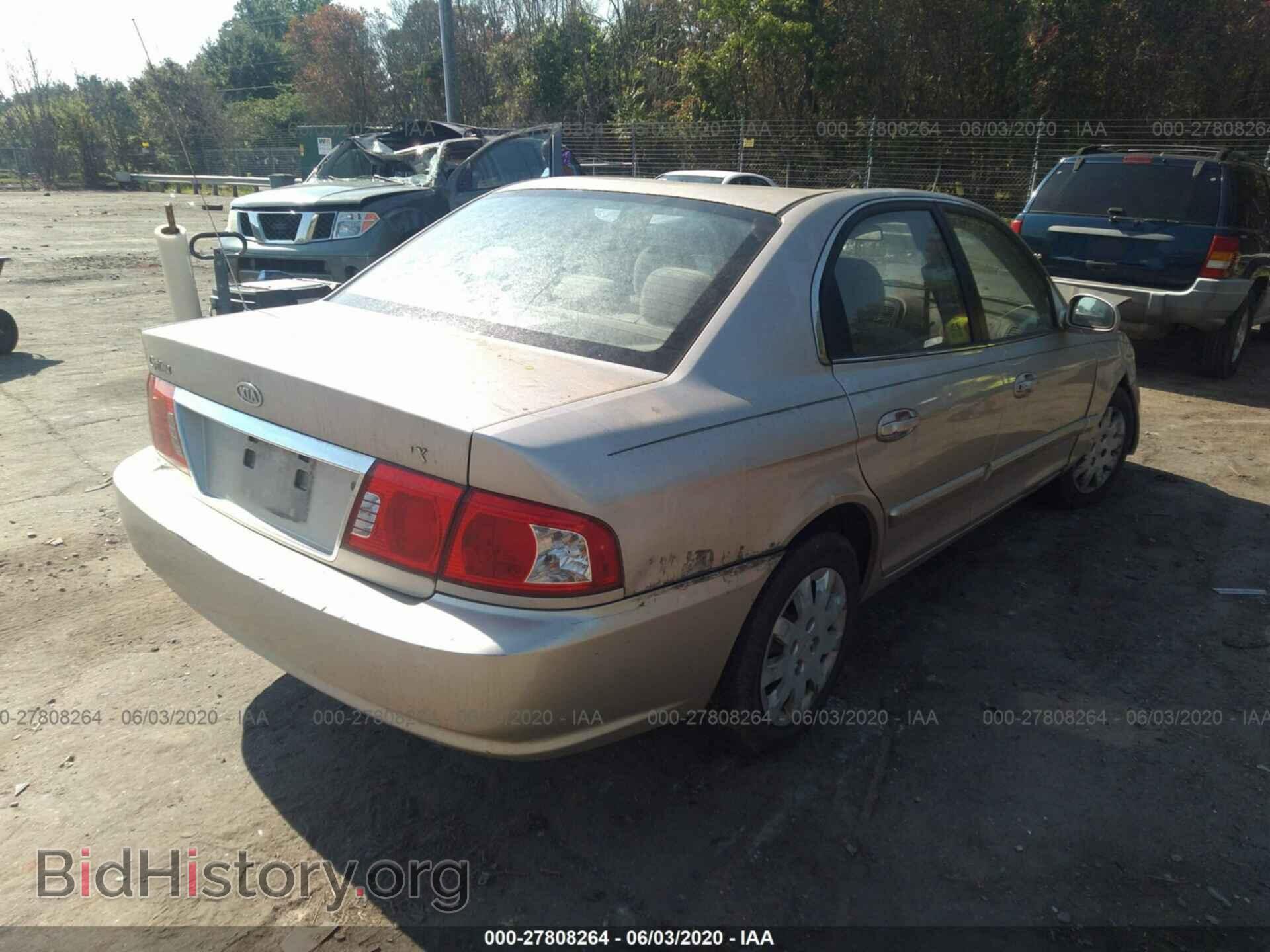 2006 KIA OPTIMA - VIN: KNAGD126365461504 - Фото 4