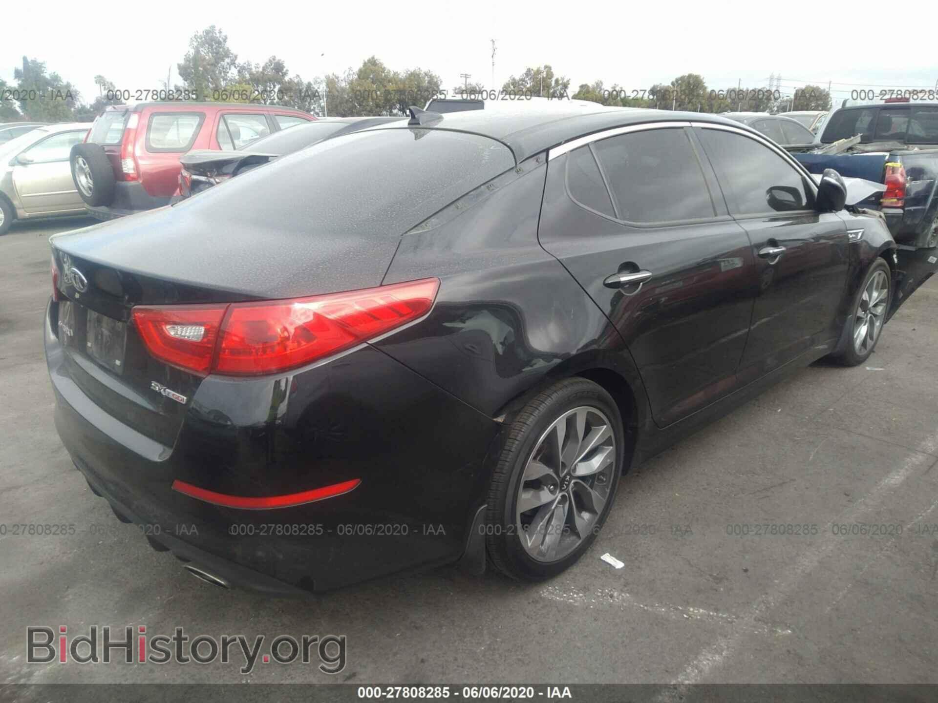 2014 KIA OPTIMA - VIN: 5XXGR4A65EG267073 - Фото 4