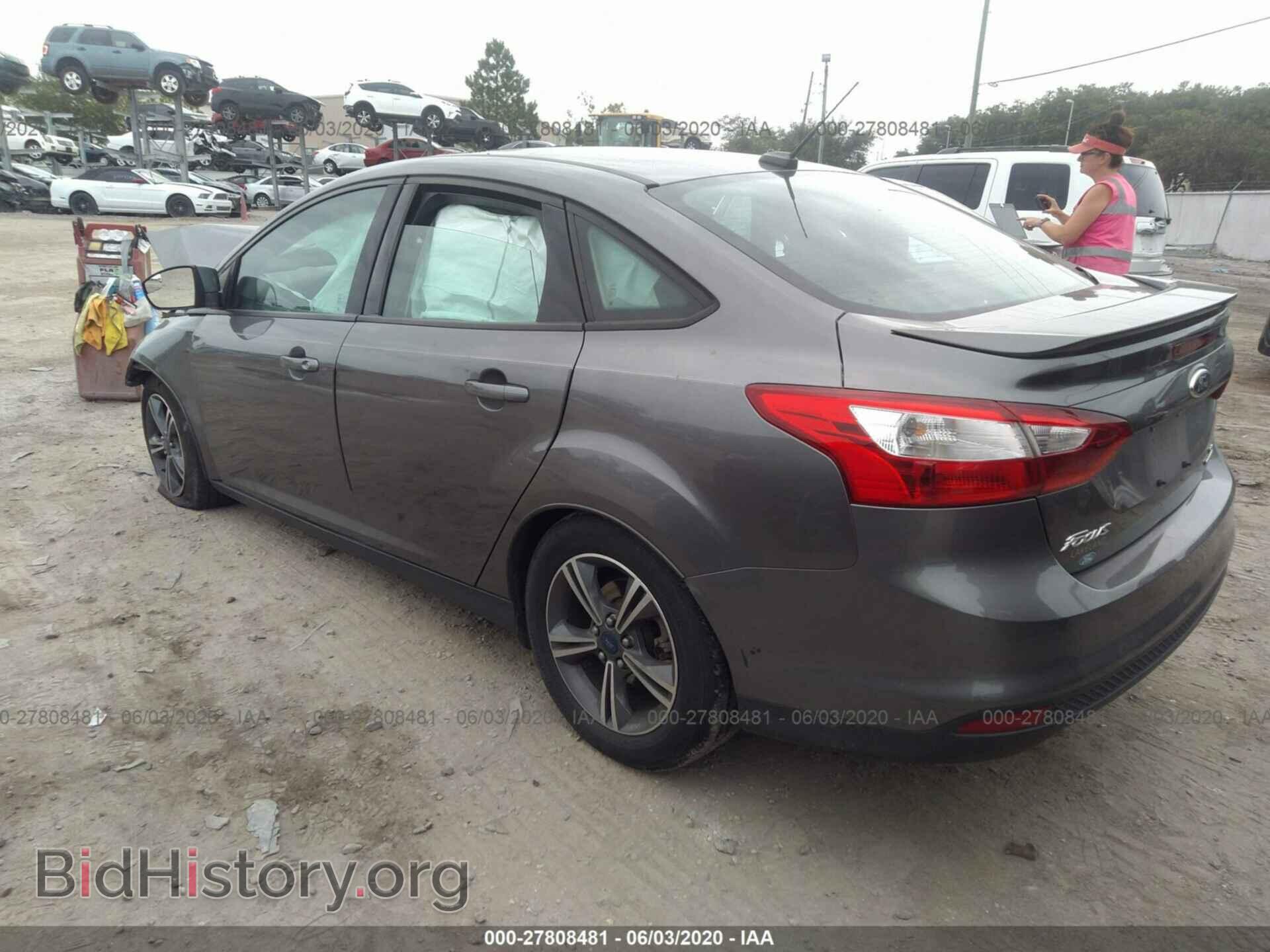 2014 FORD FOCUS - VIN: 1FADP3F26EL436743 - Фото 3
