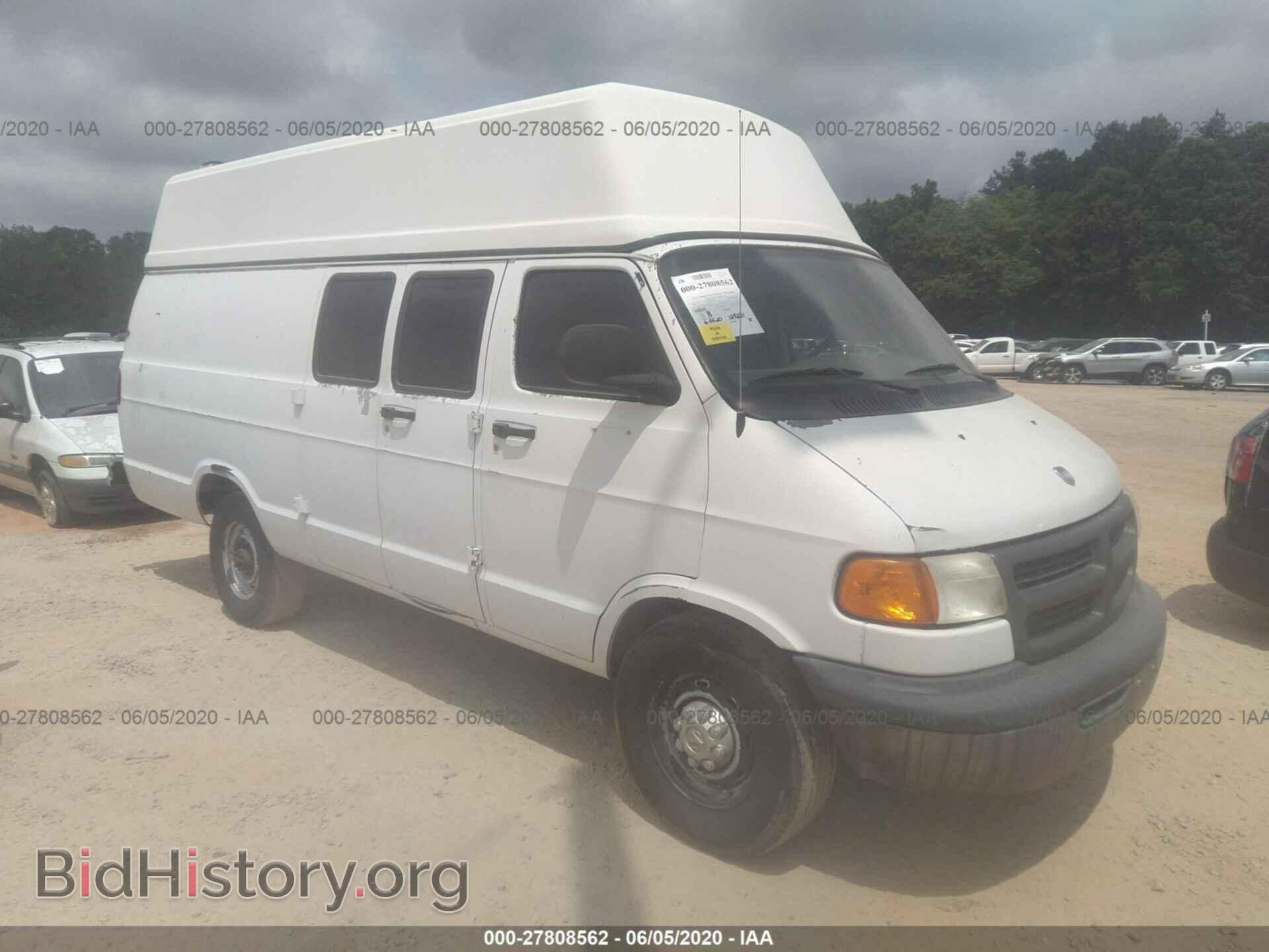 Photo 2B7LB31Z22K126853 - DODGE RAM VAN 2002