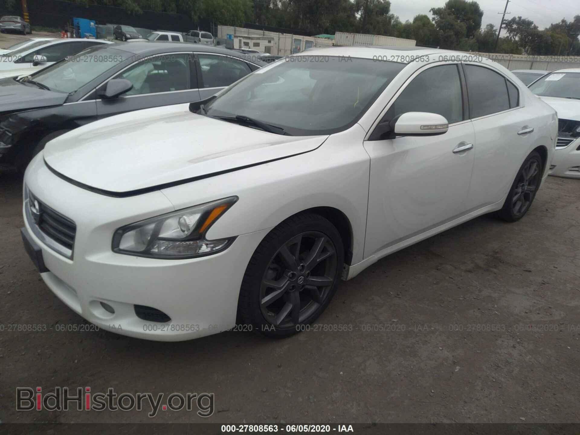 2014 NISSAN MAXIMA - VIN: 1N4AA5AP2EC445507 - Фото 2