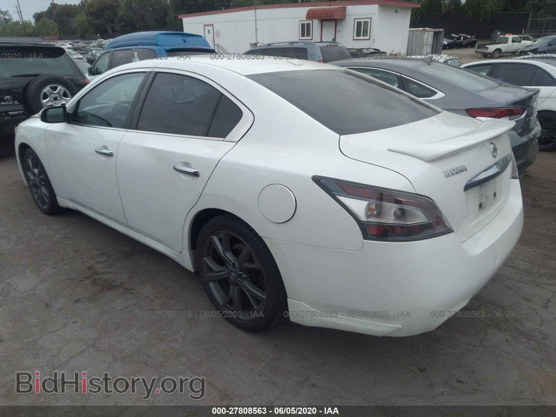 2014 NISSAN MAXIMA - VIN: 1N4AA5AP2EC445507 - Фото 3