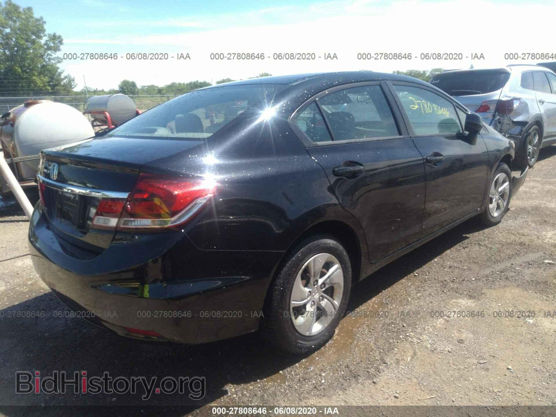 2013 HONDA CIVIC - VIN: 19XFB2F58DE016978 - Фото 4