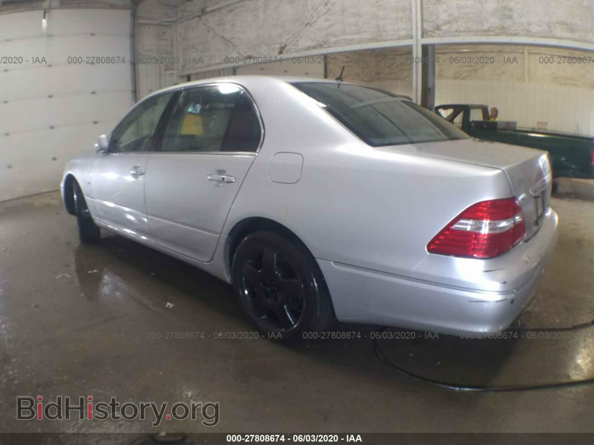 2004 LEXUS LS - VIN: JTHBN36F140143857 - Фото 3