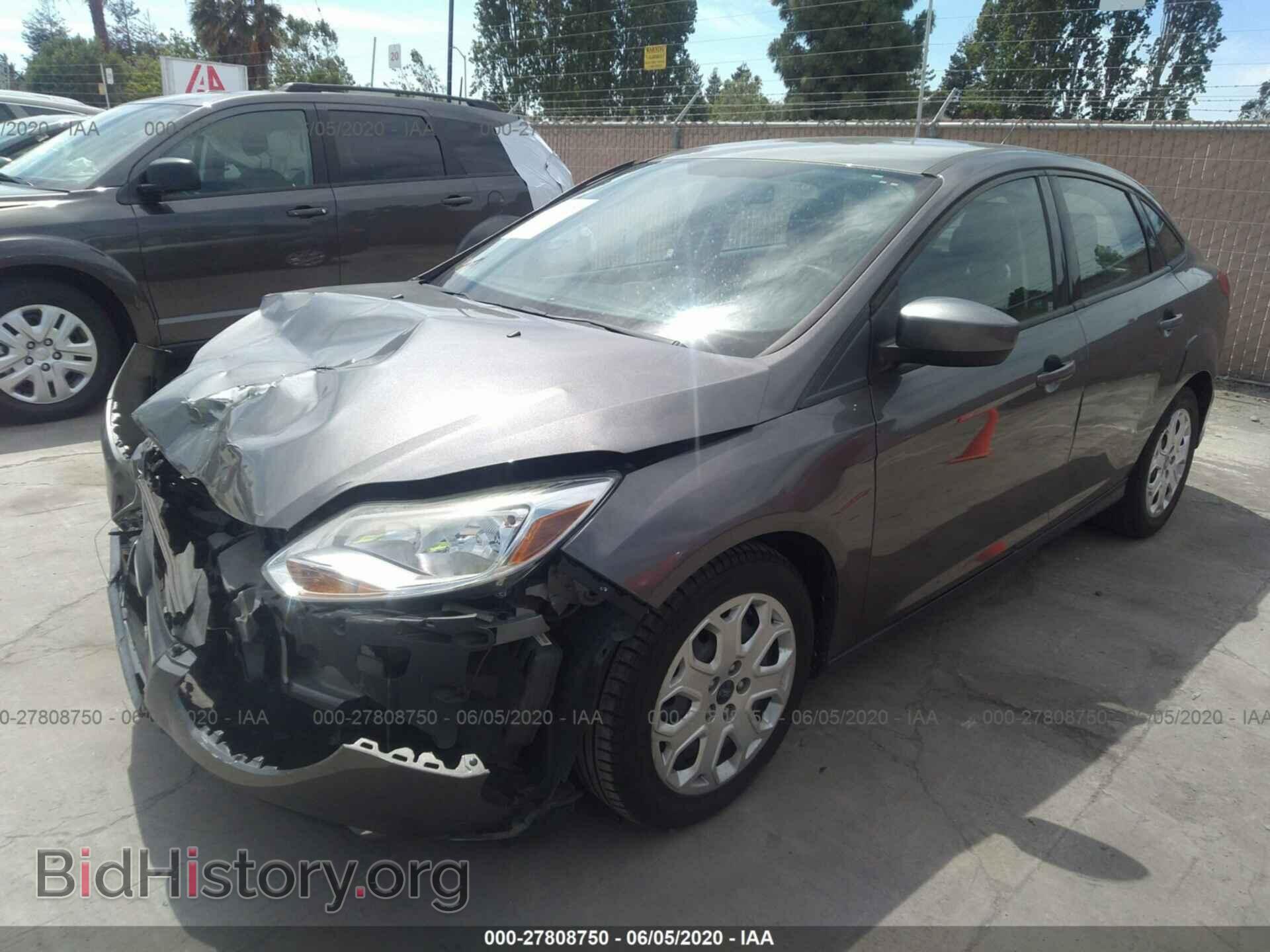 2012 FORD FOCUS - VIN: 1FAHP3F29CL250872 - Фото 2