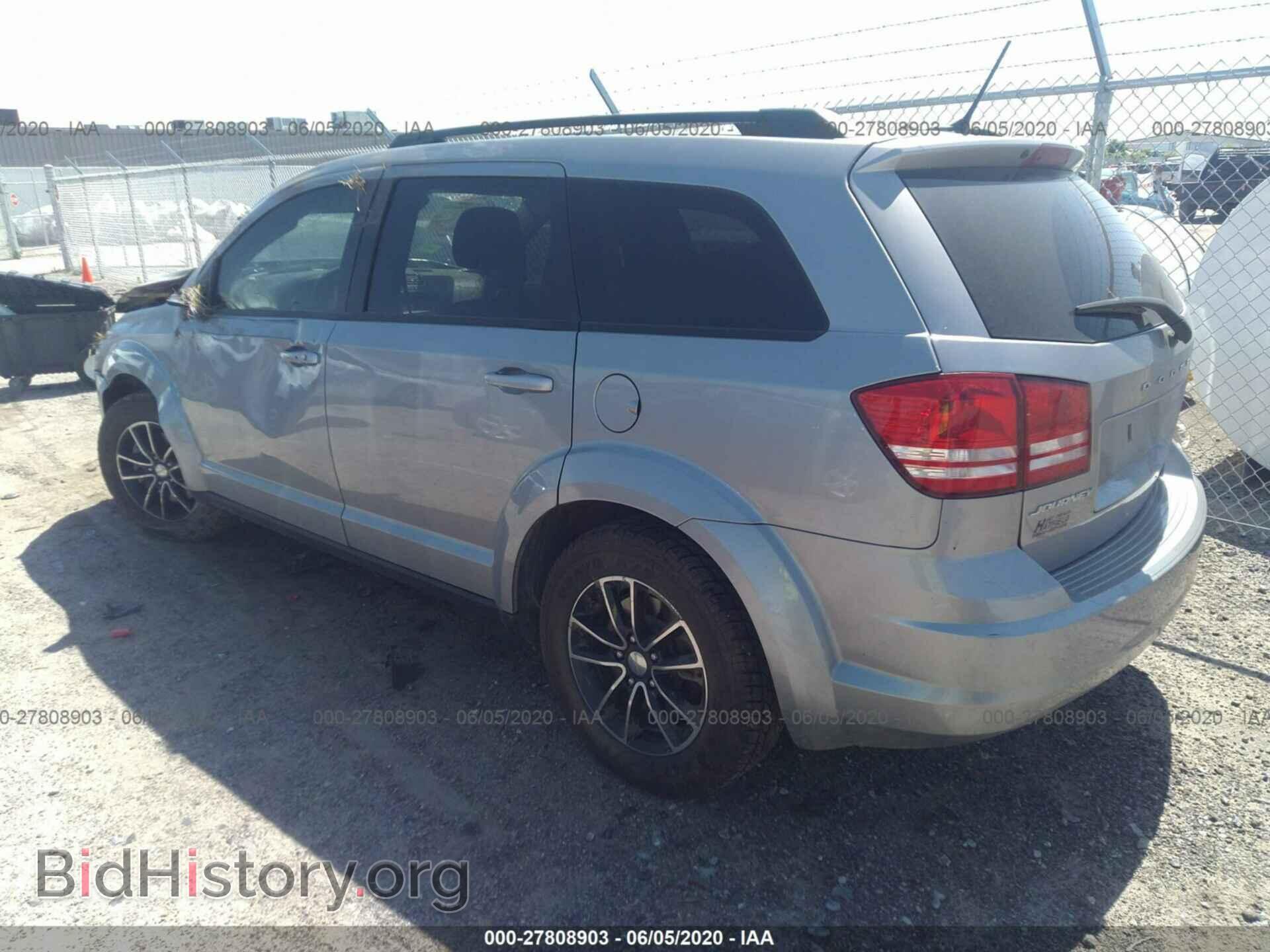 2017 DODGE JOURNEY - VIN: 3C4PDCAB0HT696880 - Фото 3