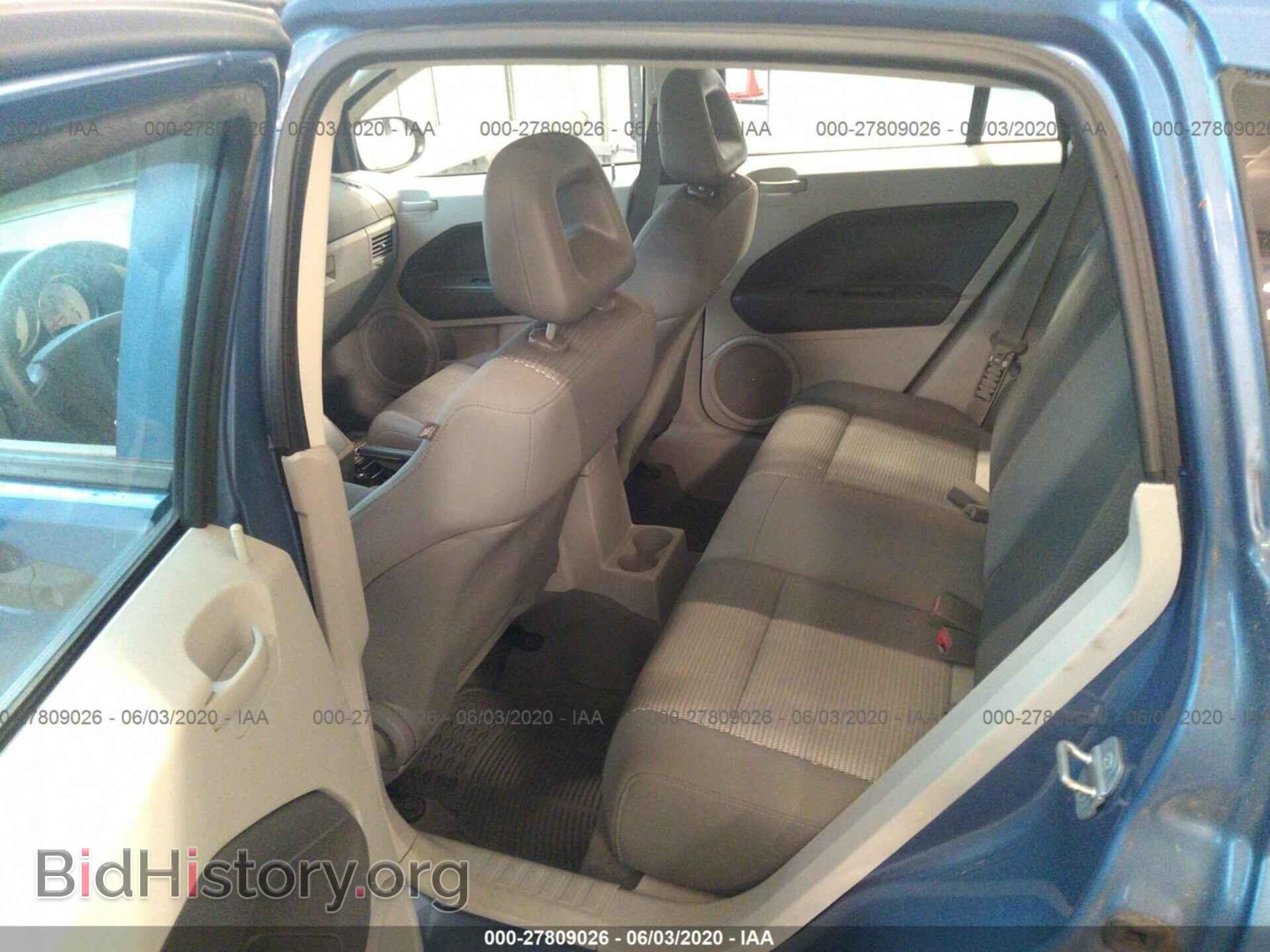 2007 DODGE CALIBER - VIN: 1B3HB48B87D264310 - Photo 8